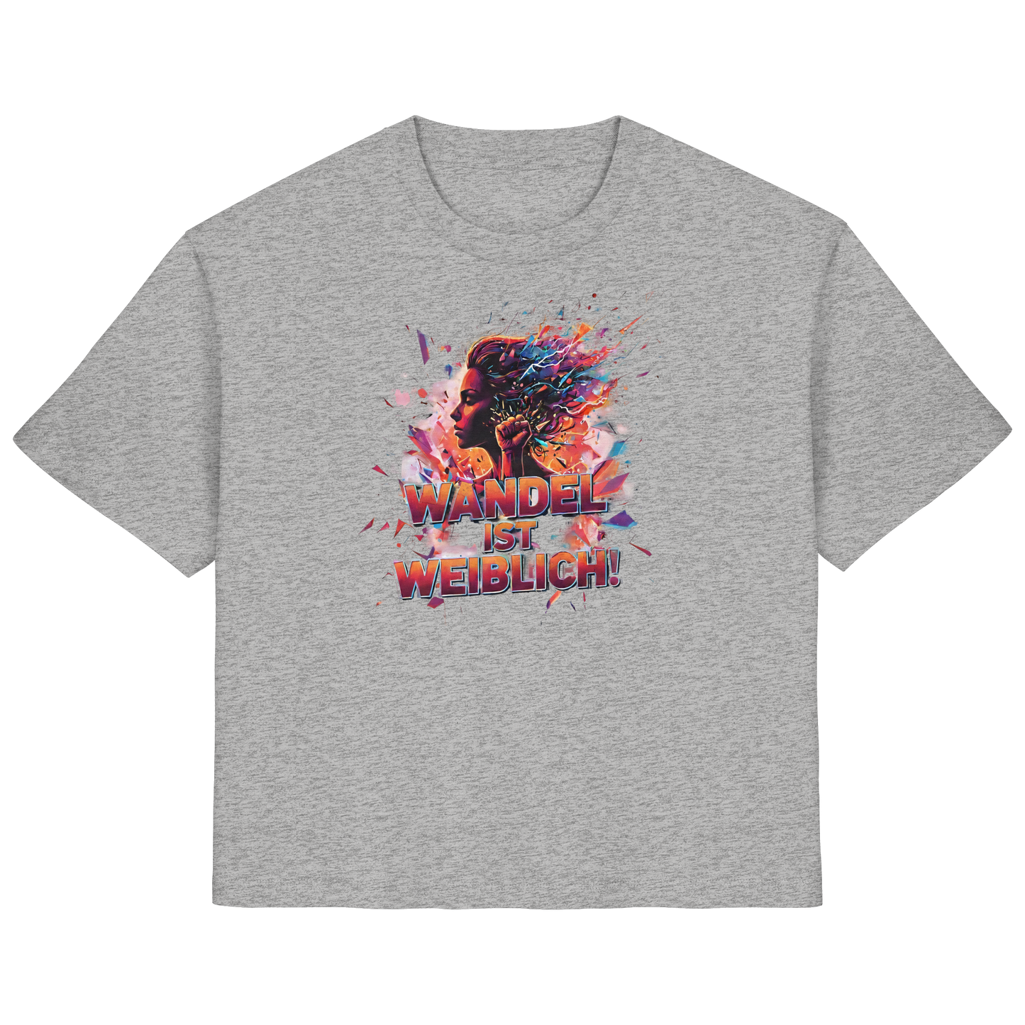 Wandel ist weiblich - Feminismus - Ladies Organic Shirt