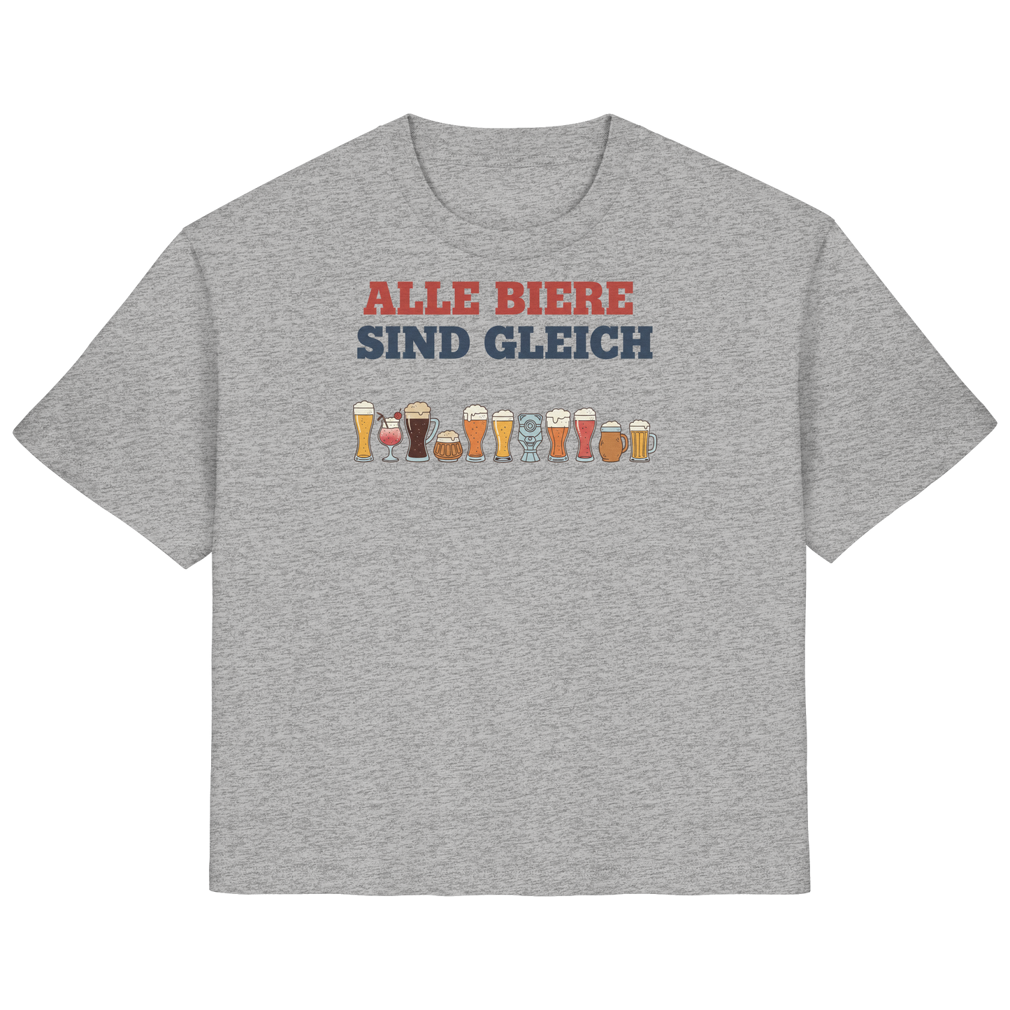 Alle Biere sind gleich  - Demokratie - Ladies Organic Shirt