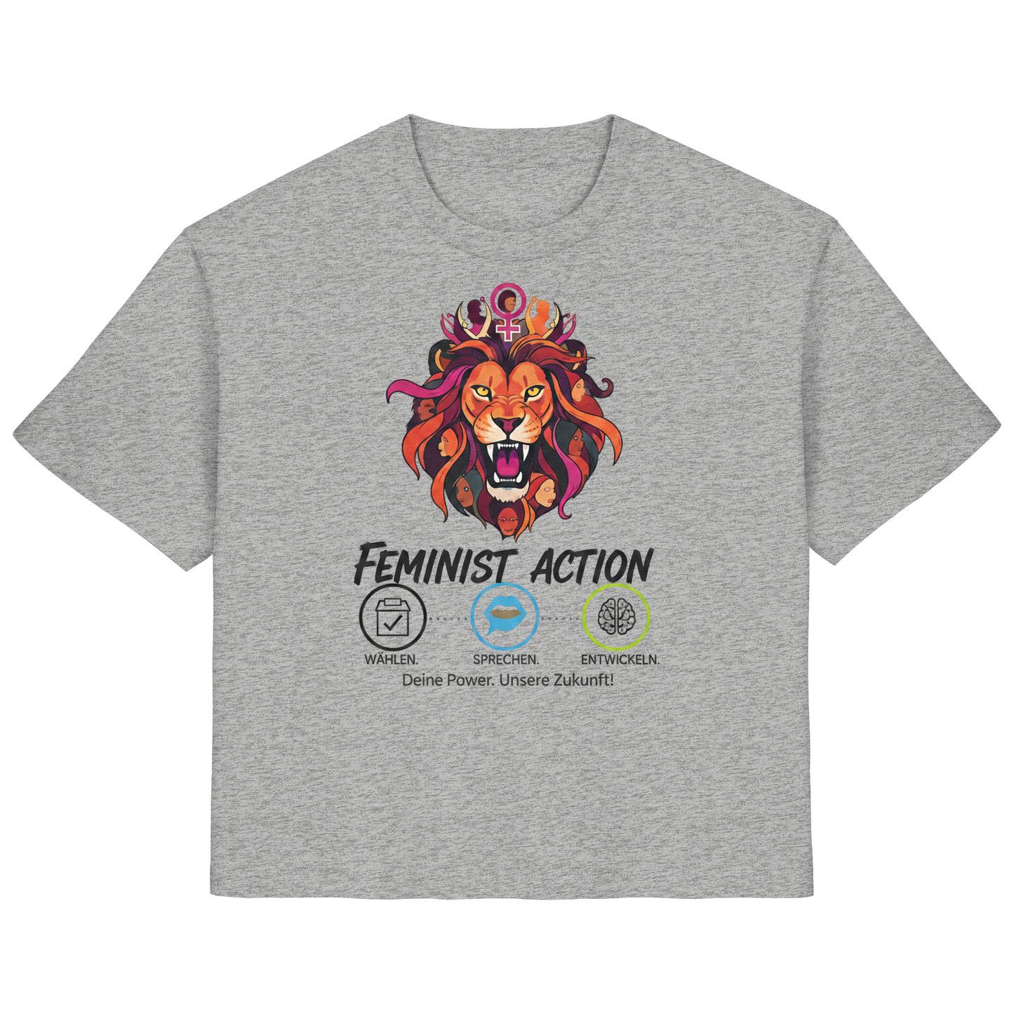 Feminist Action - Feminismus - Ladies Organic Shirt
