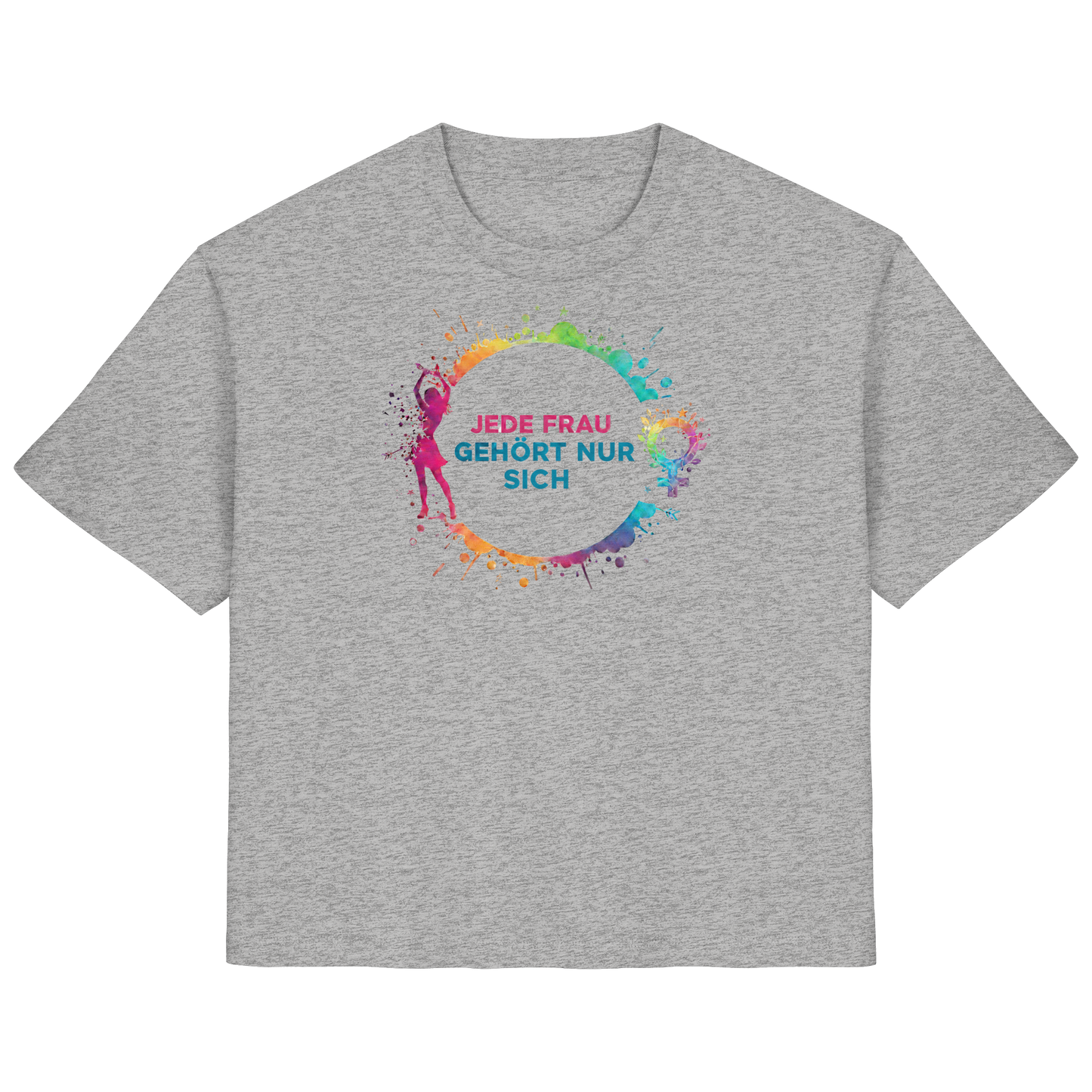 Jede Frau gehört nur sich - Feminismus - Ladies Organic Shirt