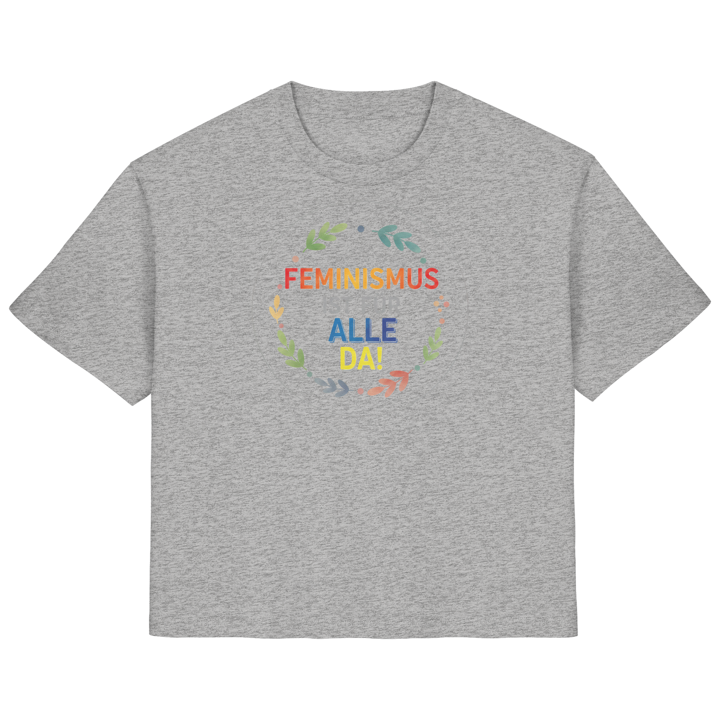 Feminismus ist für alle da - Ladies Organic Shirt