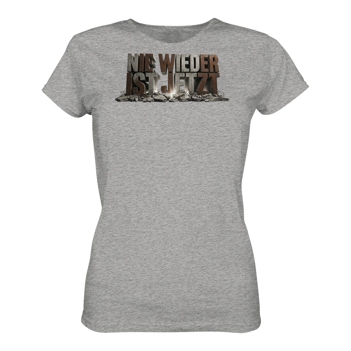 Nie wieder ist jetzt  - Demokratie  - Ladies Organic Shirt