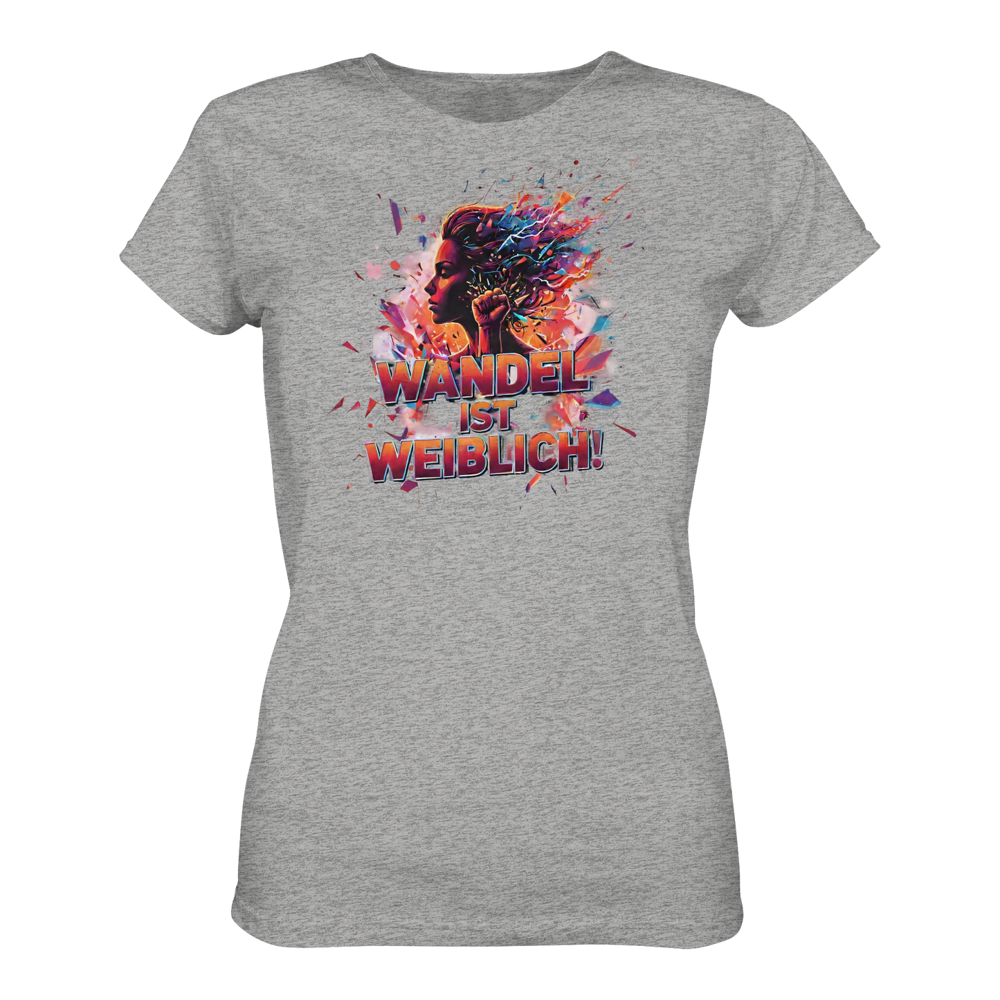 Wandel ist weiblich - Feminismus - Ladies Organic Shirt