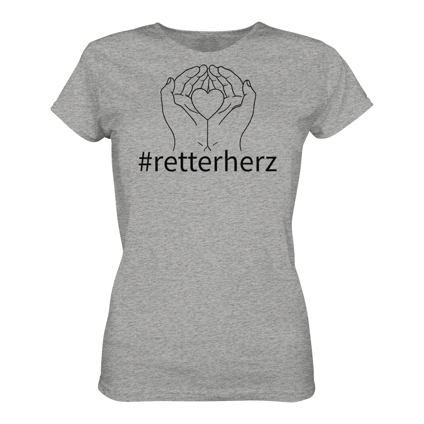 #retterherz - Rettungsdienst - Ladies Organic Shirt