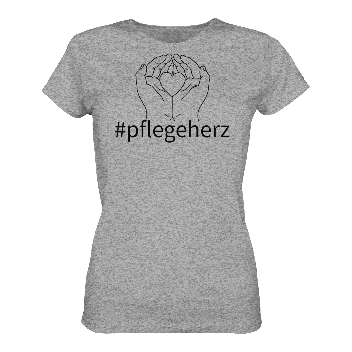 #pflegeherz - Pflegekraft - Ladies Organic Shirt