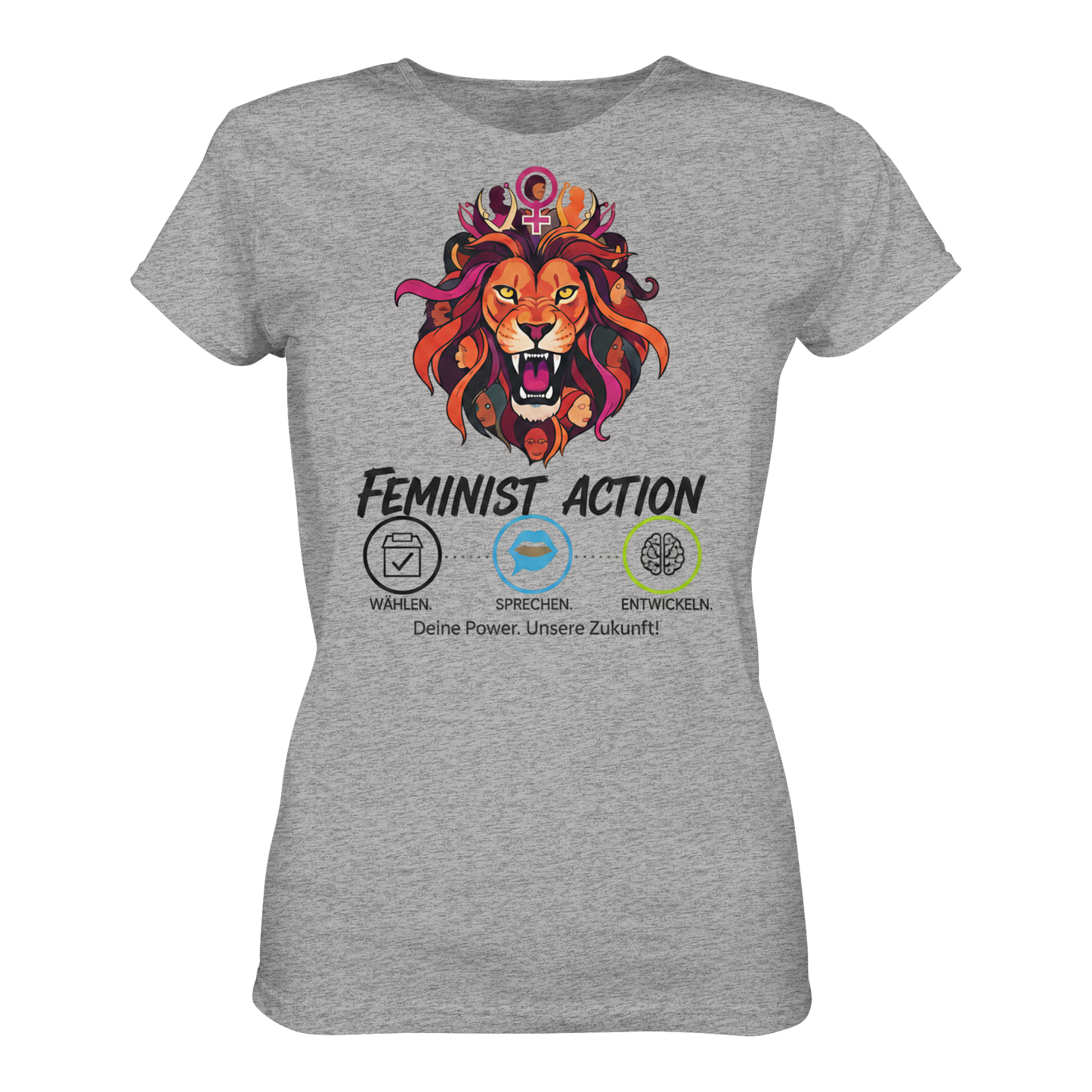 Feminist Action - Feminismus - Ladies Organic Shirt