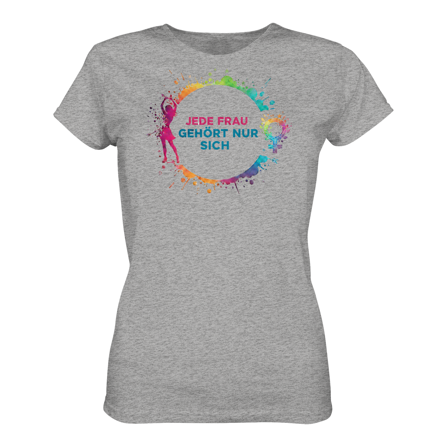 Jede Frau gehört nur sich - Feminismus - Ladies Organic Shirt