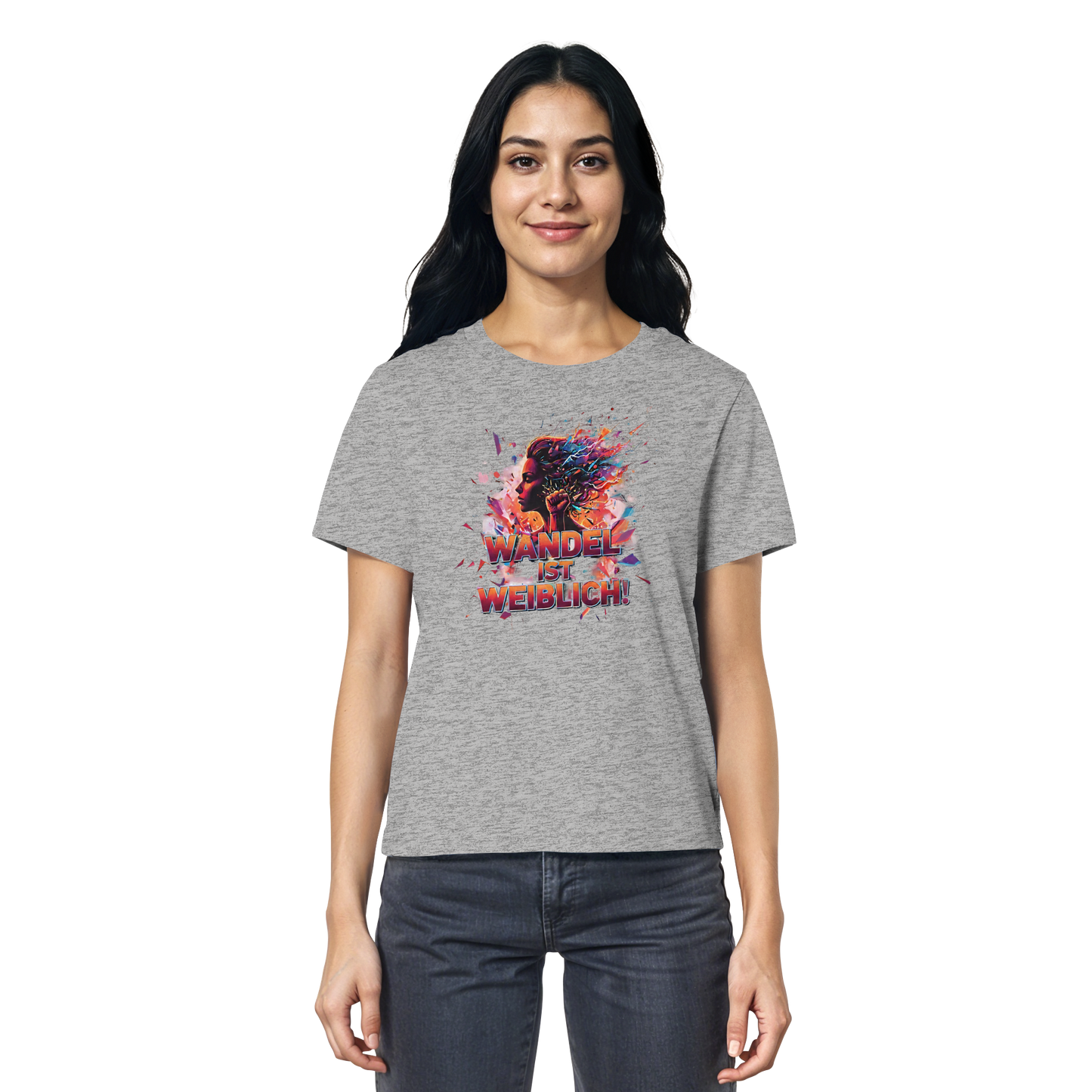 Wandel ist weiblich - Feminismus - Ladies Organic Shirt