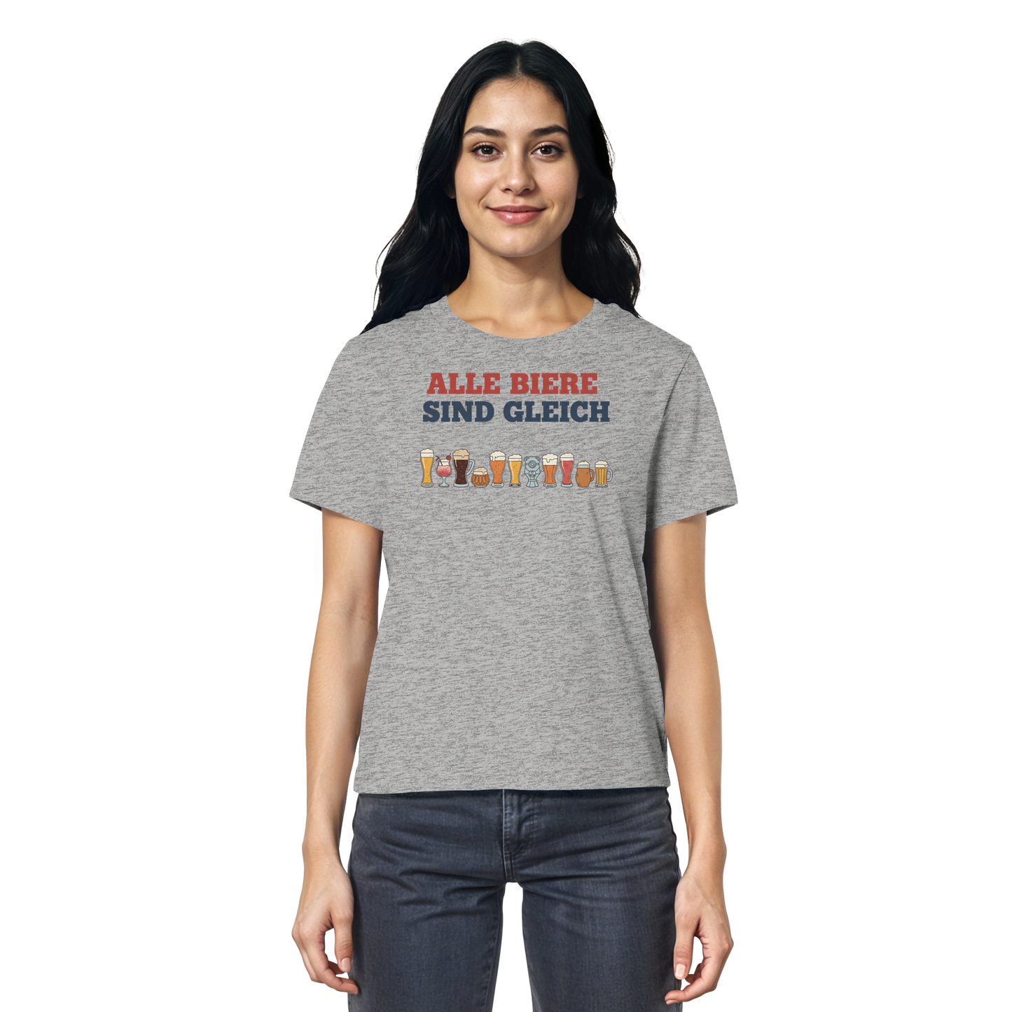 Alle Biere sind gleich  - Demokratie - Ladies Organic Shirt