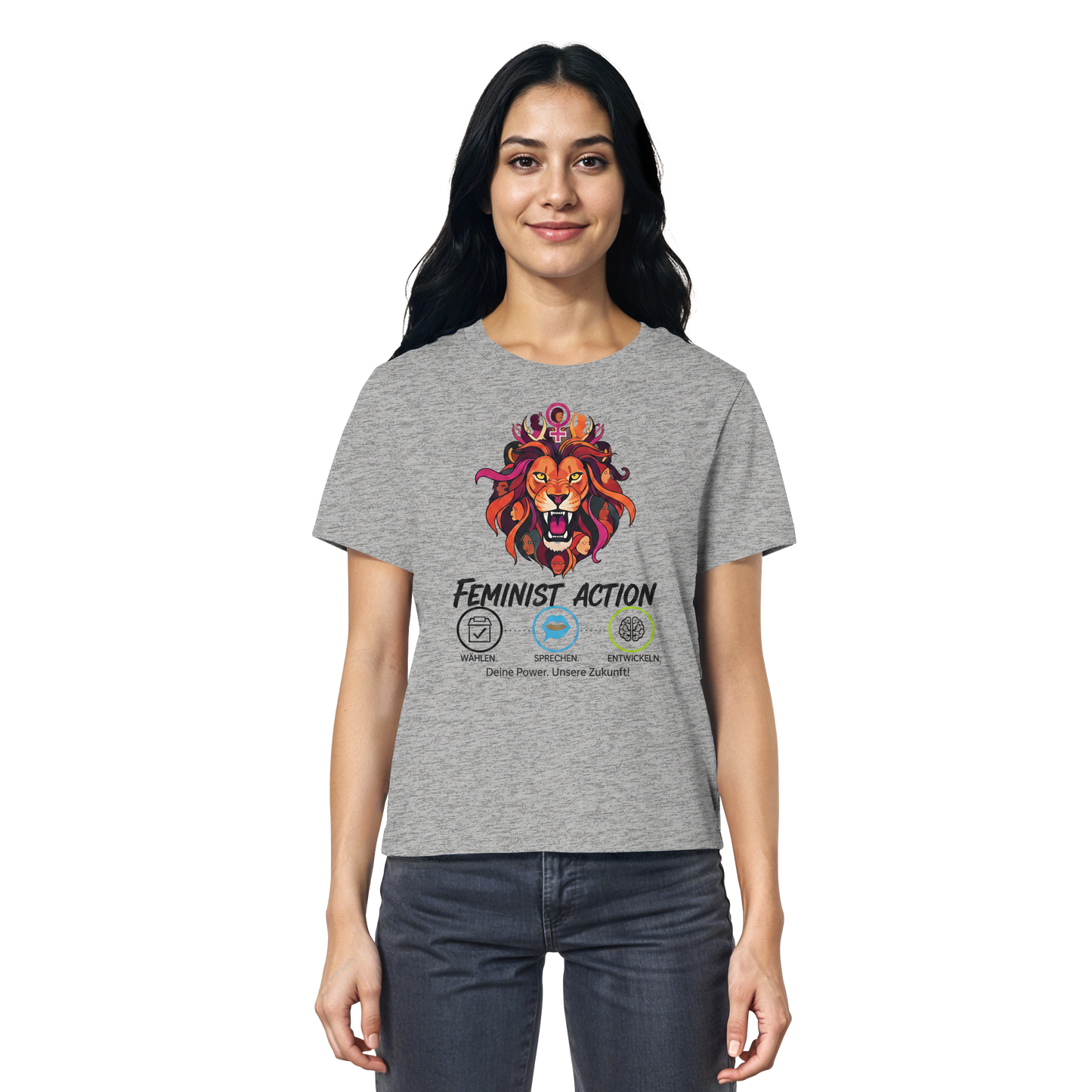 Feminist Action - Feminismus - Ladies Organic Shirt