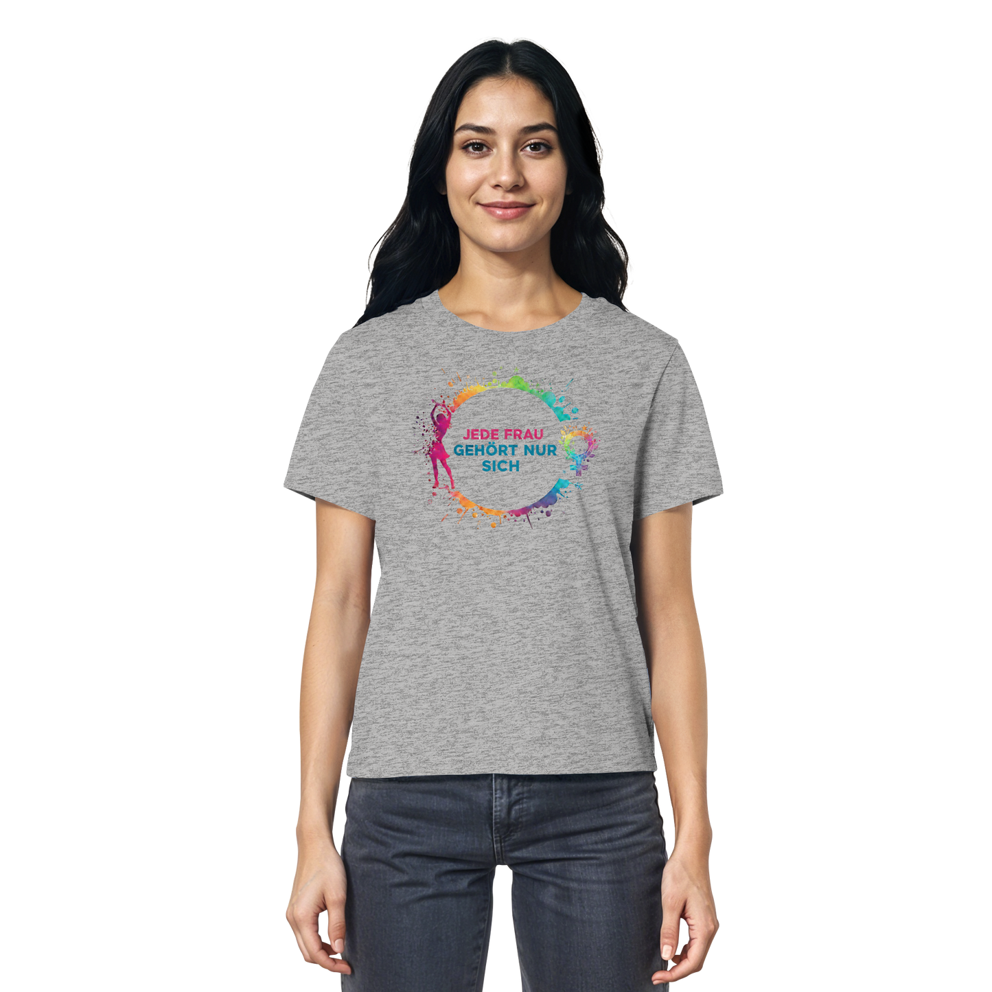 Jede Frau gehört nur sich - Feminismus - Ladies Organic Shirt