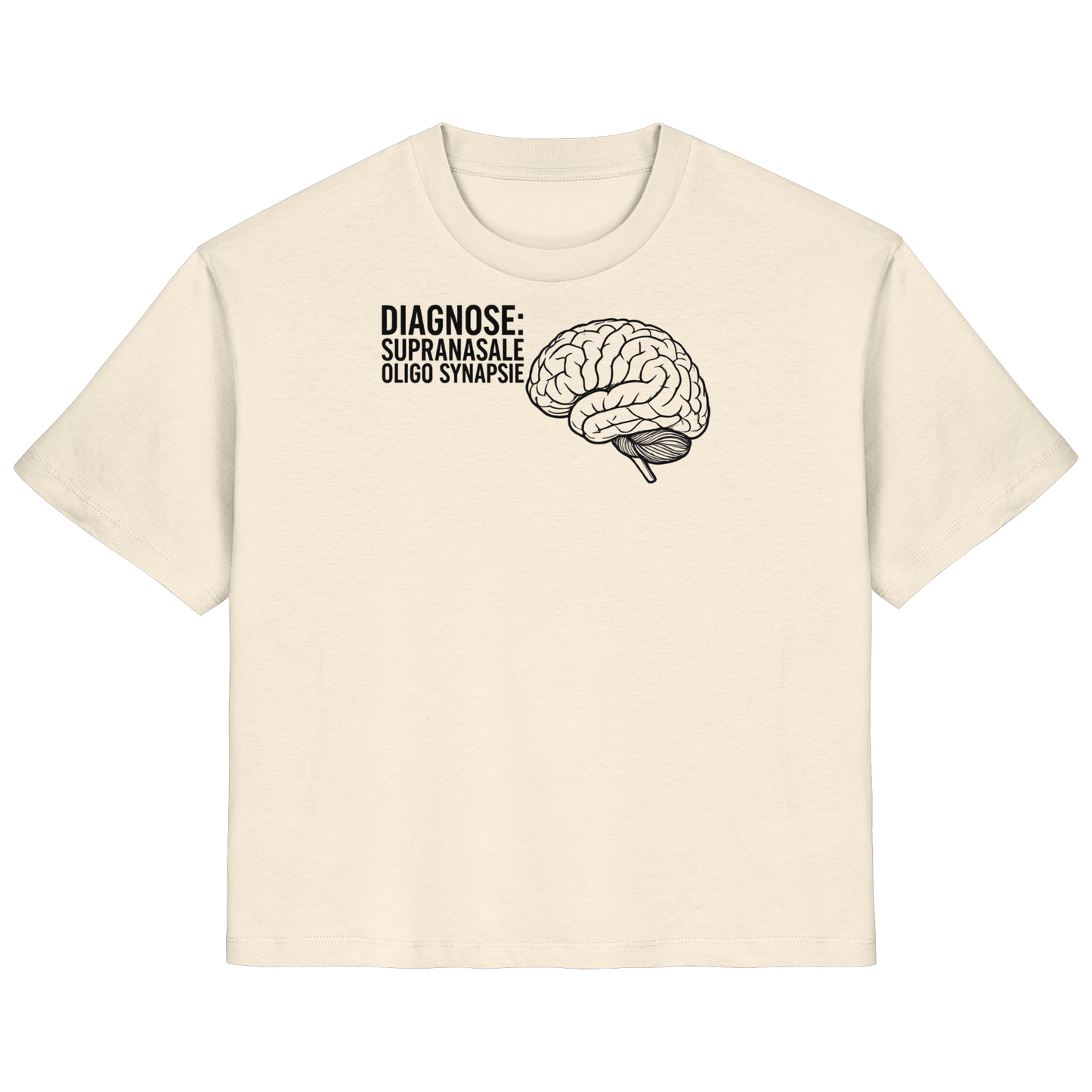 Diagnose: Supranasale Olingo Synapsie - Medizinhumor - Ladies Organic Shirt