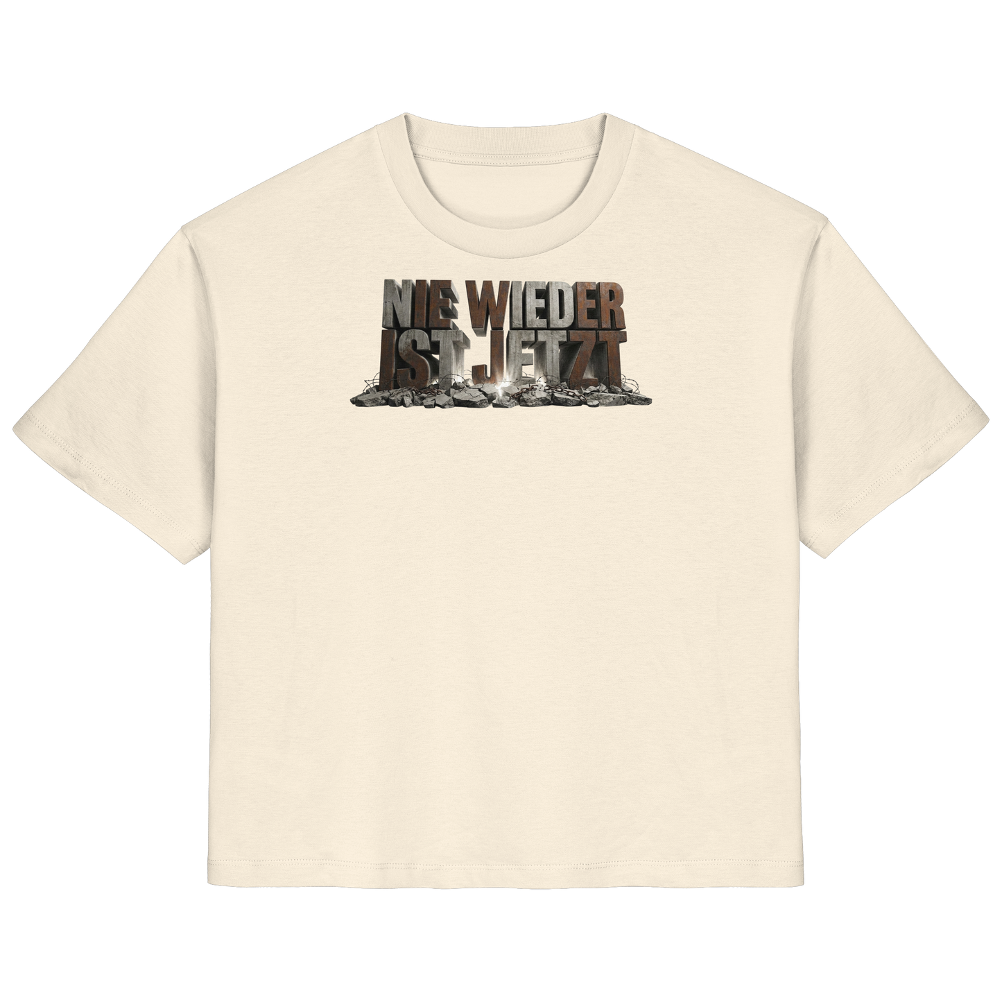 Nie wieder ist jetzt  - Demokratie  - Ladies Organic Shirt