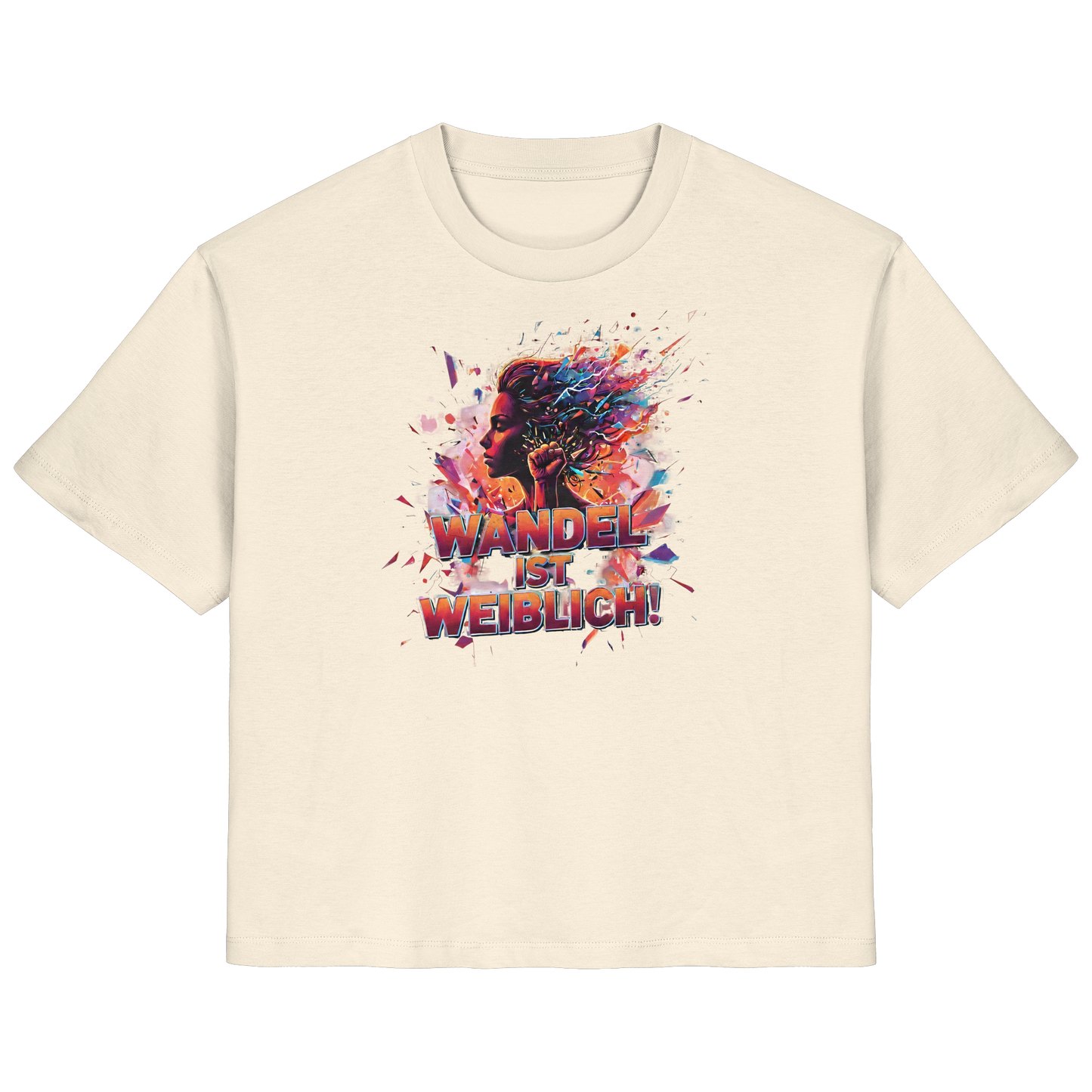 Wandel ist weiblich - Feminismus - Ladies Organic Shirt