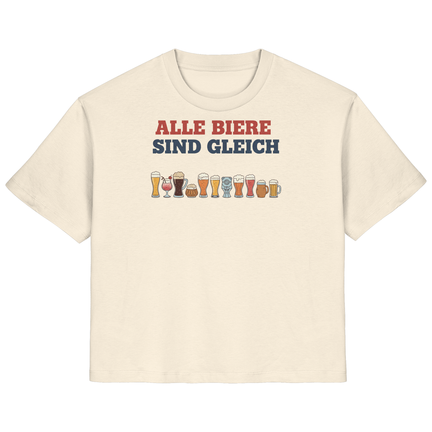 Alle Biere sind gleich  - Demokratie - Ladies Organic Shirt