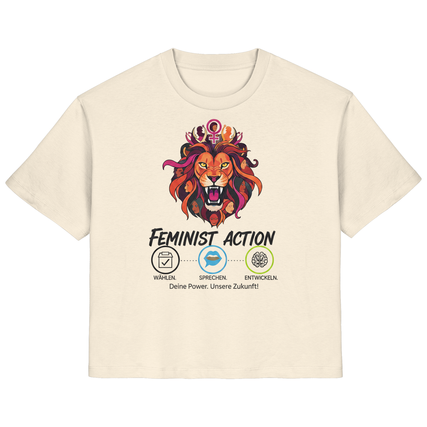 Feminist Action - Feminismus - Ladies Organic Shirt