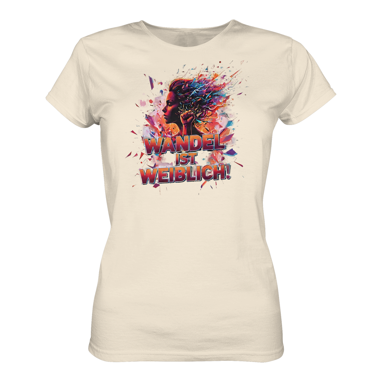 Wandel ist weiblich - Feminismus - Ladies Organic Shirt
