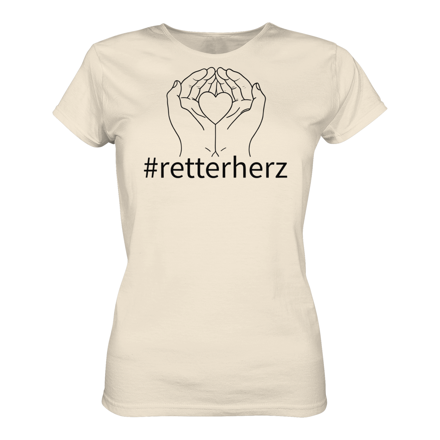 #retterherz - Rettungsdienst - Ladies Organic Shirt