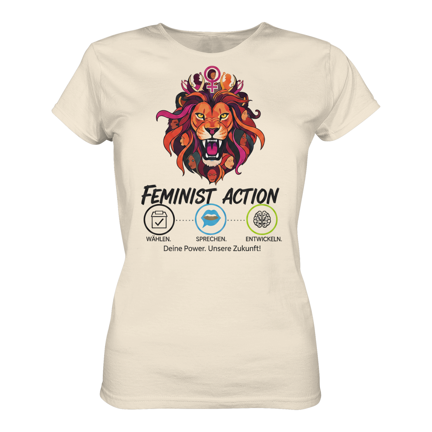 Feminist Action - Feminismus - Ladies Organic Shirt
