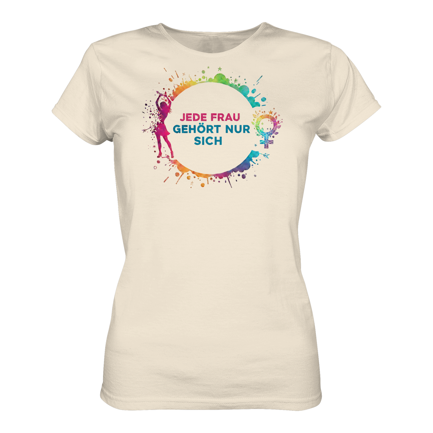 Jede Frau gehört nur sich - Feminismus - Ladies Organic Shirt