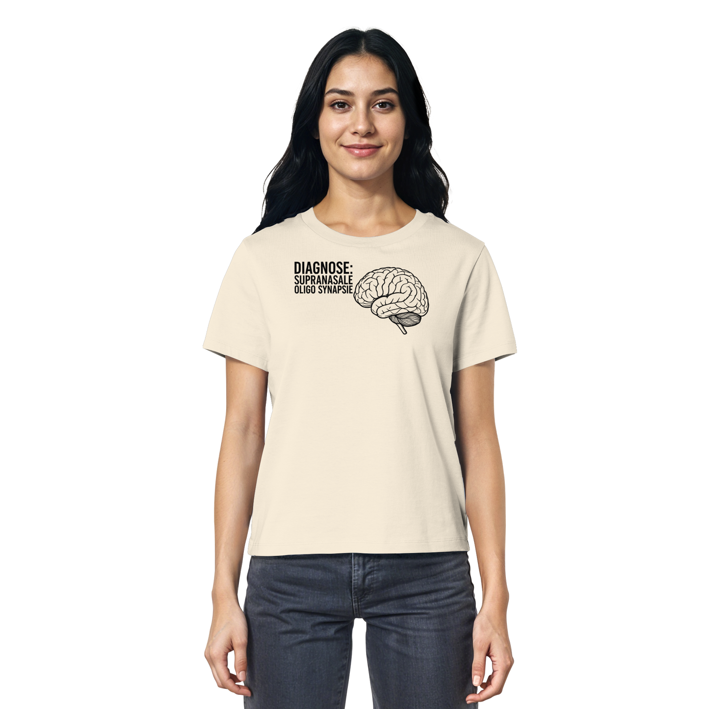 Diagnose: Supranasale Olingo Synapsie - Medizinhumor - Ladies Organic Shirt