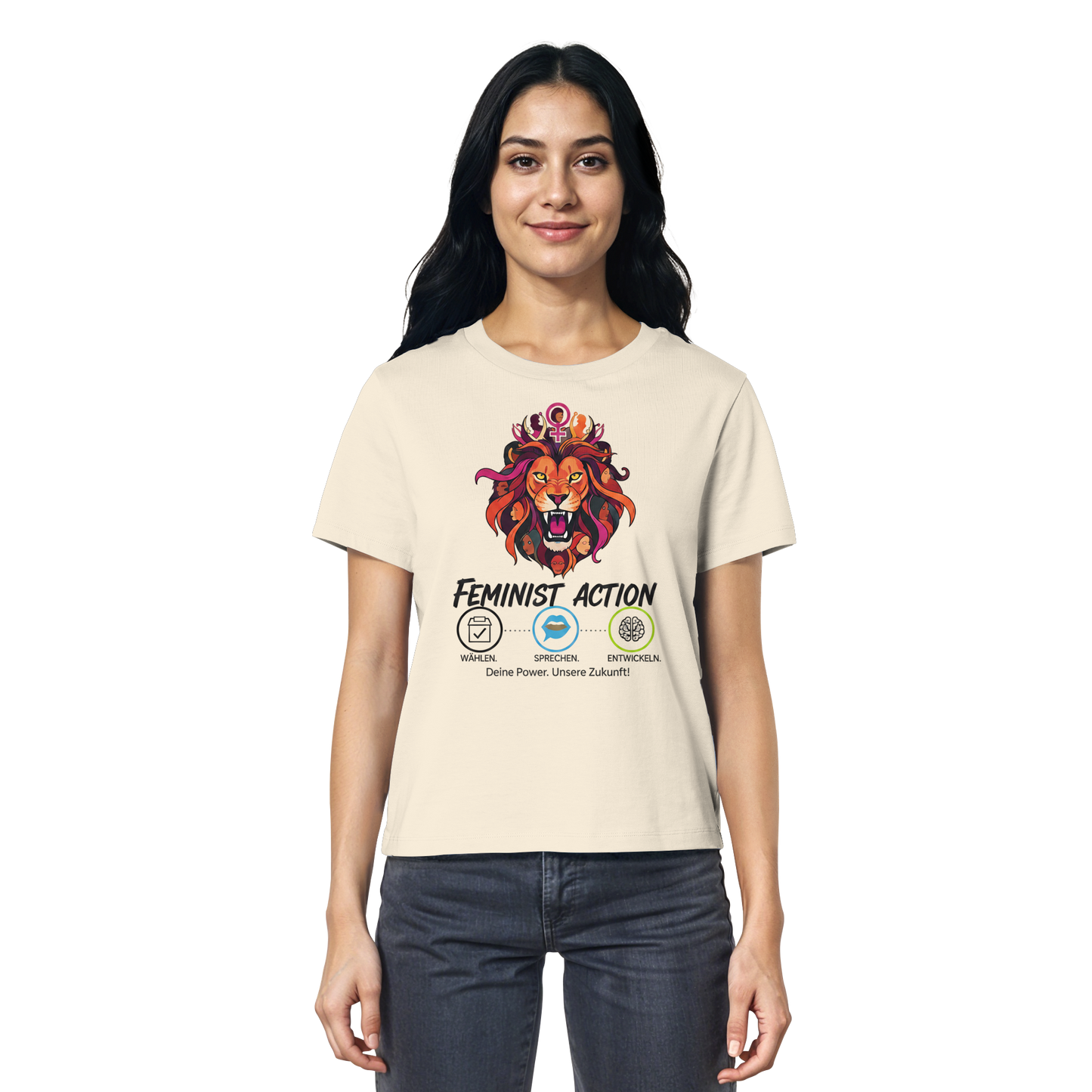Feminist Action - Feminismus - Ladies Organic Shirt