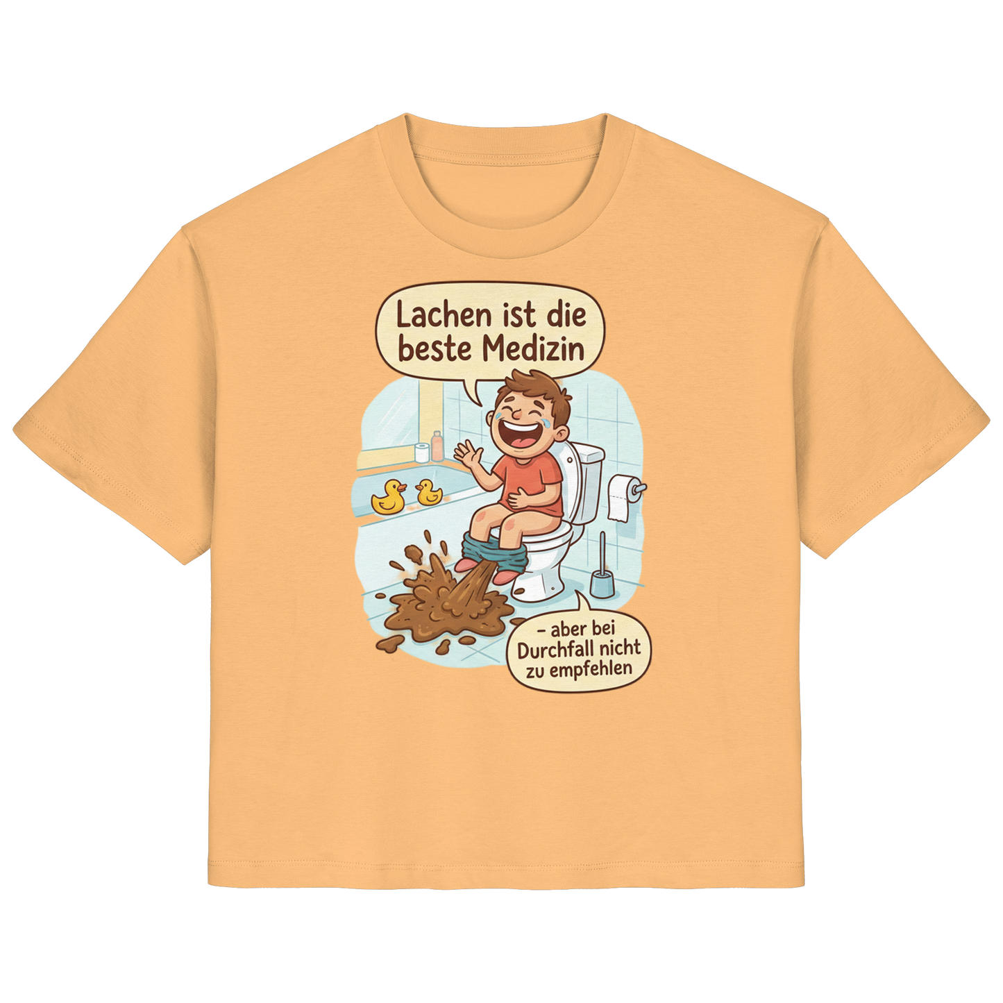 Lachen ist die beste Medizin - Medizinhumor - Ladies Organic Shirt