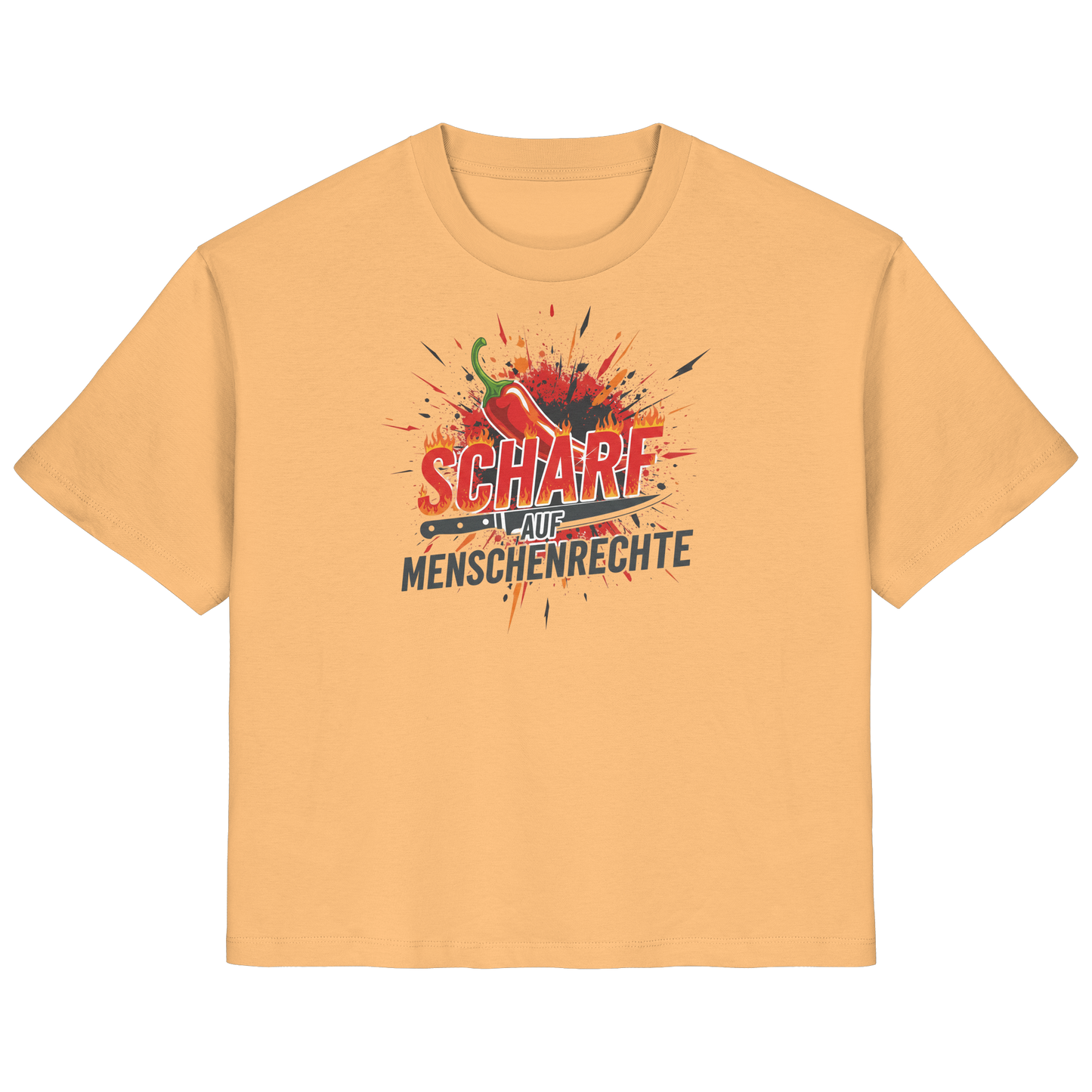 Scharf auf Menschenrechte - Demokratie - Ladies Organic Shirt