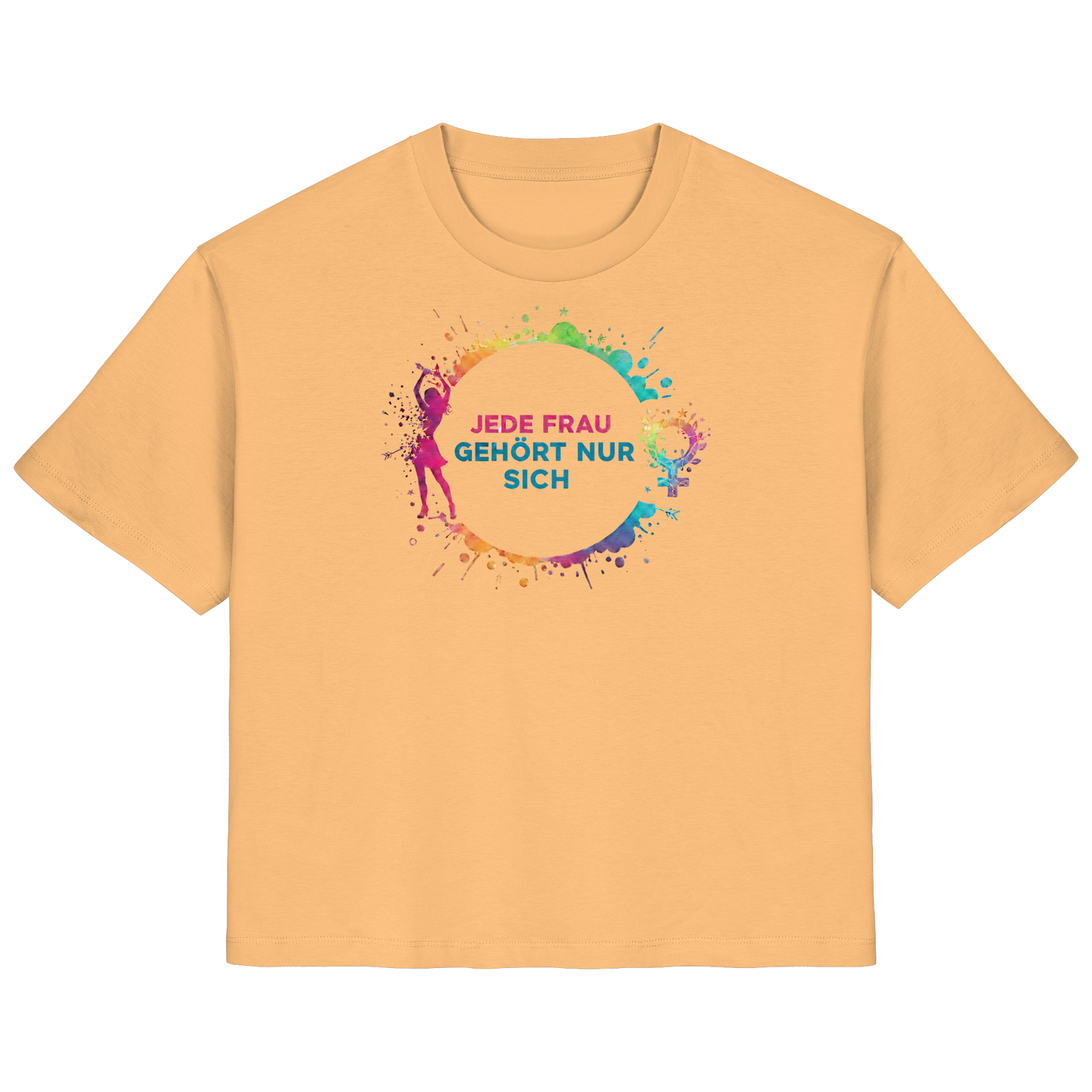 Jede Frau gehört nur sich - Feminismus - Ladies Organic Shirt