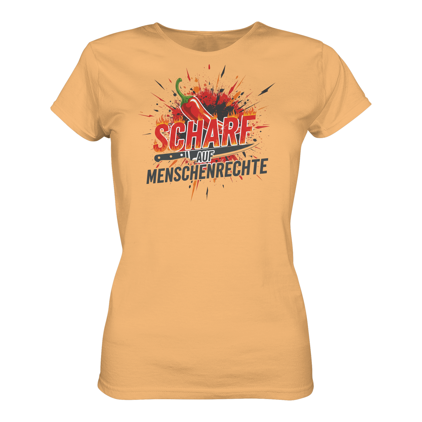 Scharf auf Menschenrechte - Demokratie - Ladies Organic Shirt