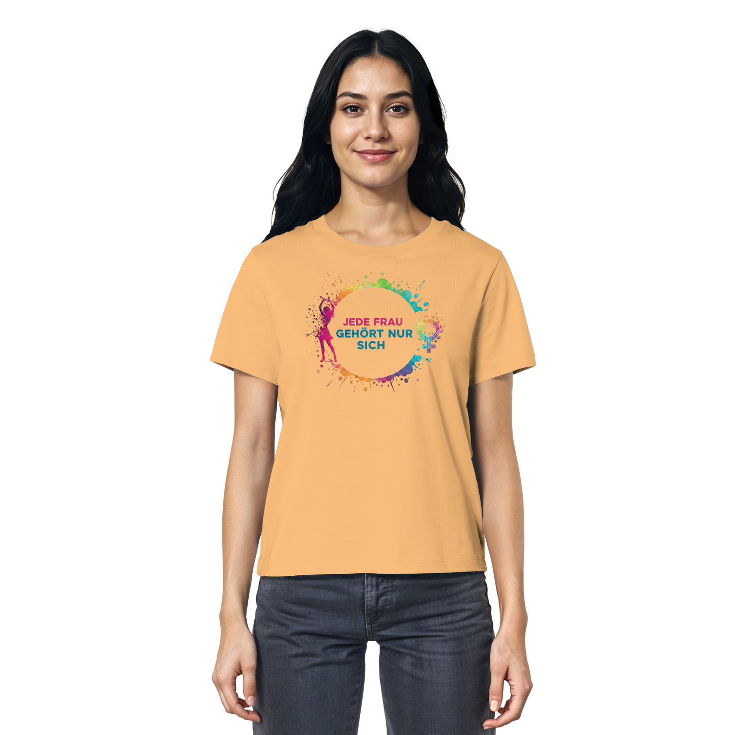 Jede Frau gehört nur sich - Feminismus - Ladies Organic Shirt
