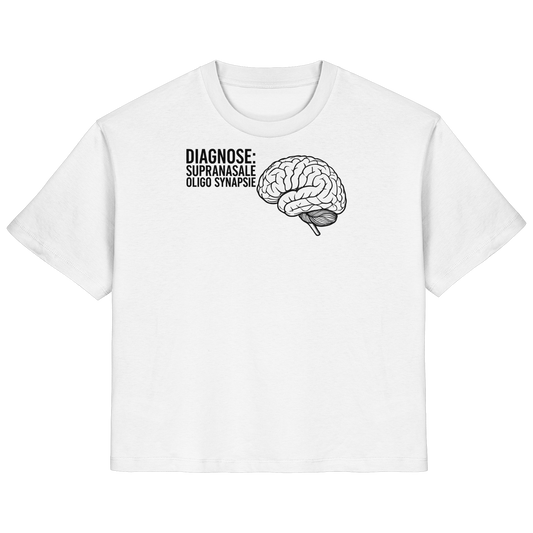 Diagnose: Supranasale Olingo Synapsie - Medizinhumor - Ladies Organic Shirt