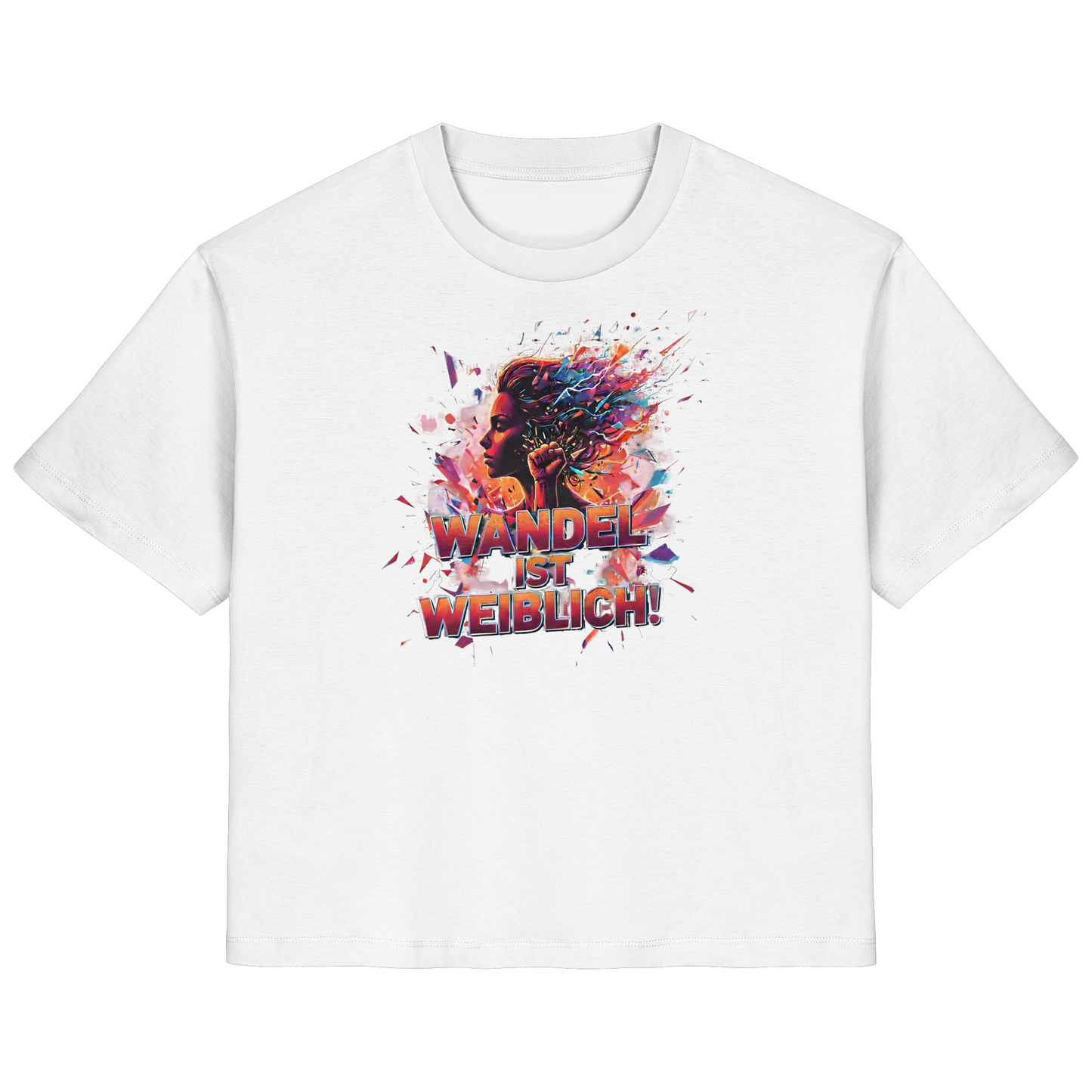 Wandel ist weiblich - Feminismus - Ladies Organic Shirt