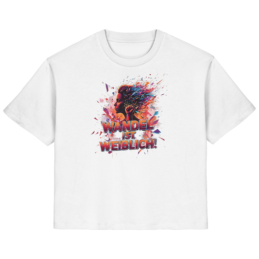 Wandel ist weiblich - Feminismus - Ladies Organic Shirt