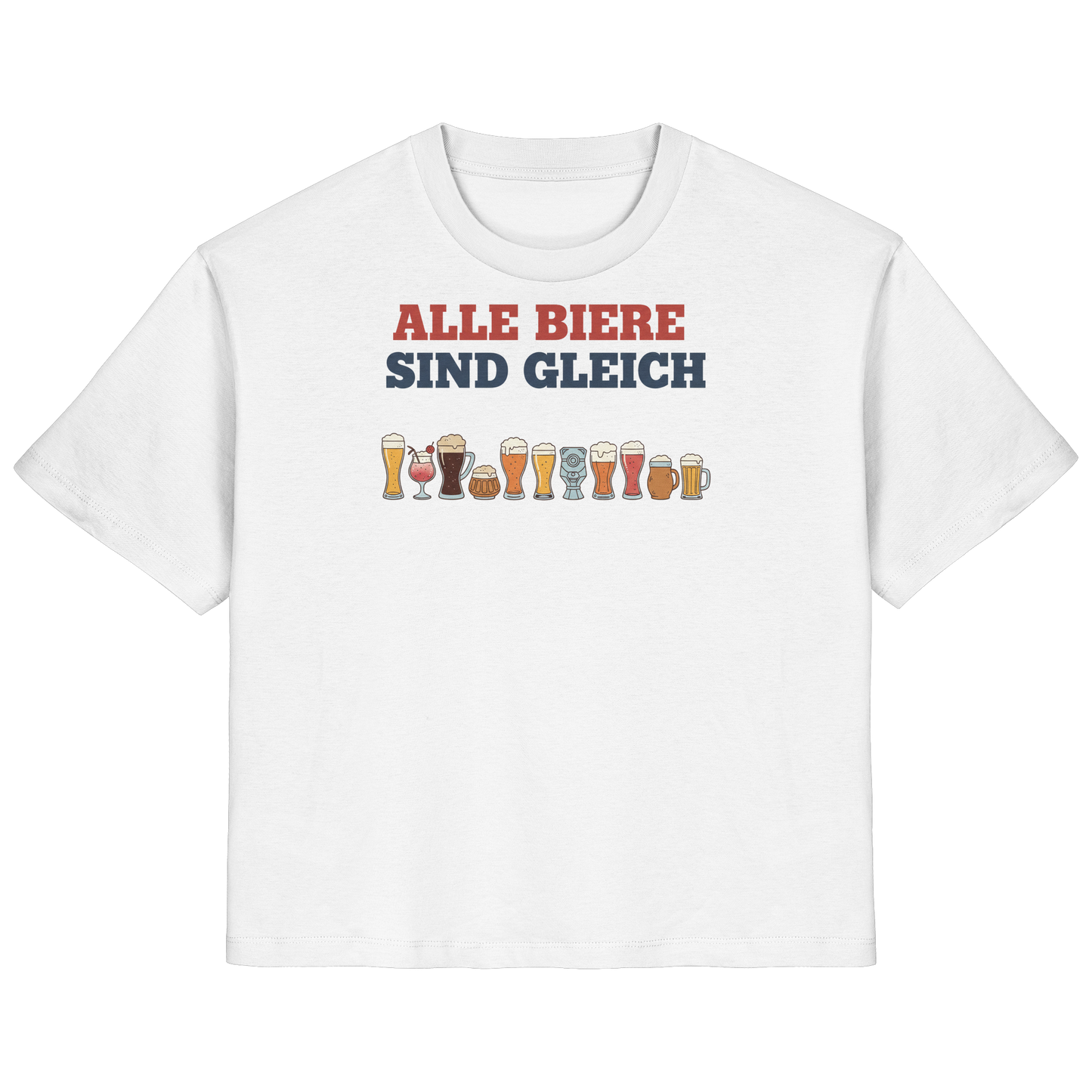 Alle Biere sind gleich  - Demokratie - Ladies Organic Shirt