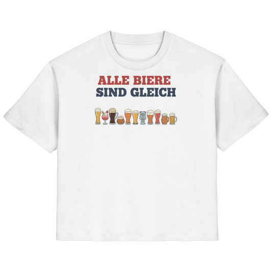 Alle Biere sind gleich  - Demokratie - Ladies Organic Shirt