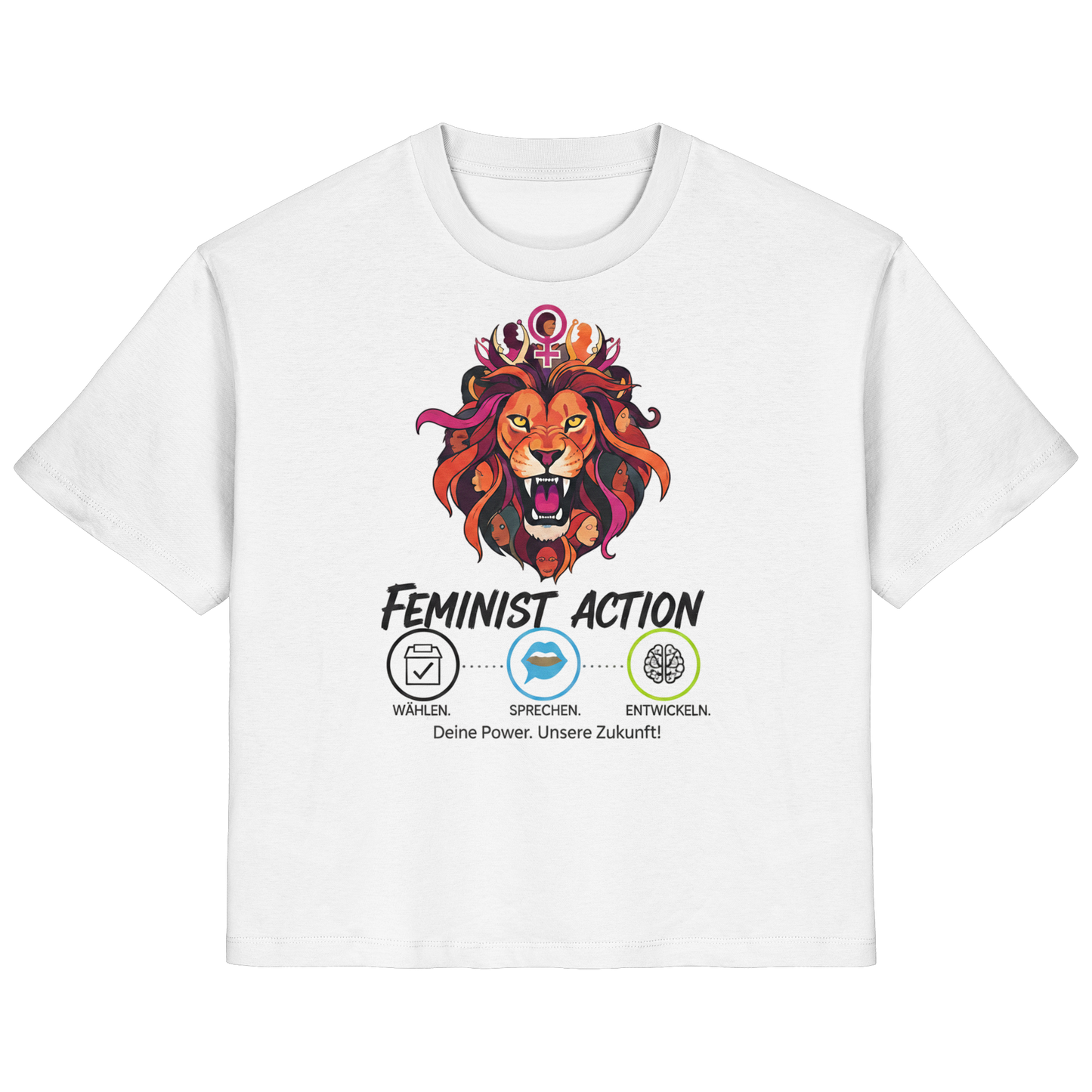 Feminist Action - Feminismus - Ladies Organic Shirt