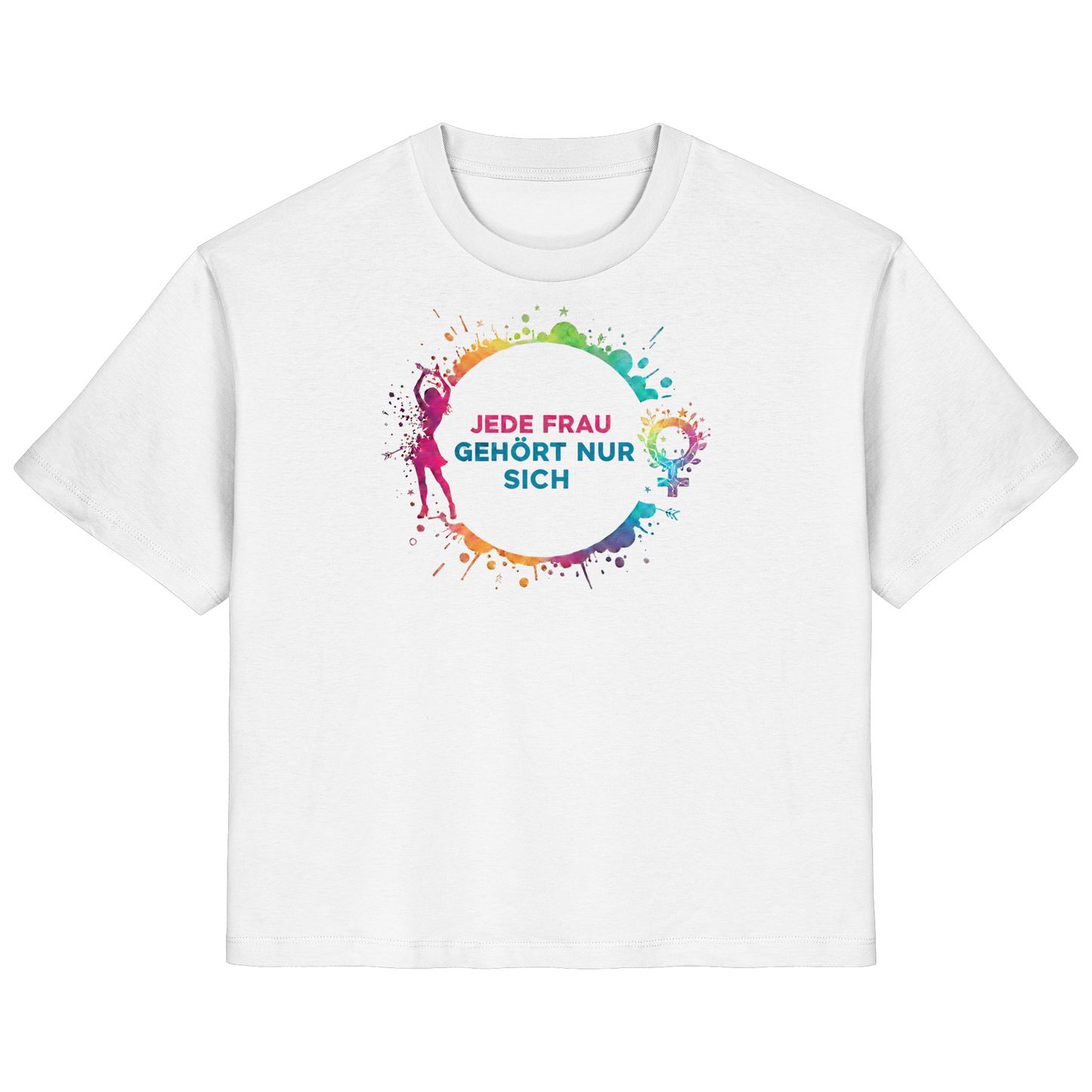Jede Frau gehört nur sich - Feminismus - Ladies Organic Shirt