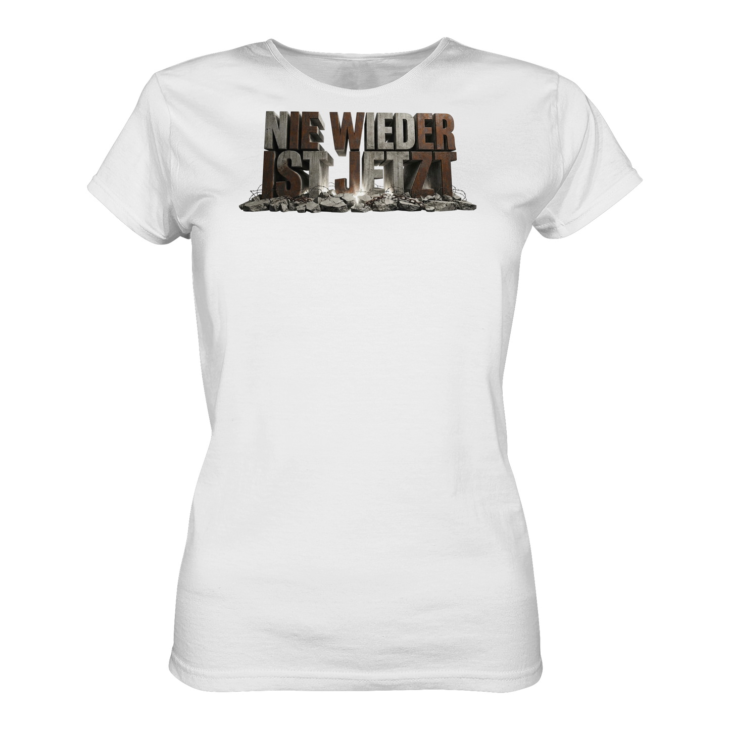 Nie wieder ist jetzt  - Demokratie  - Ladies Organic Shirt