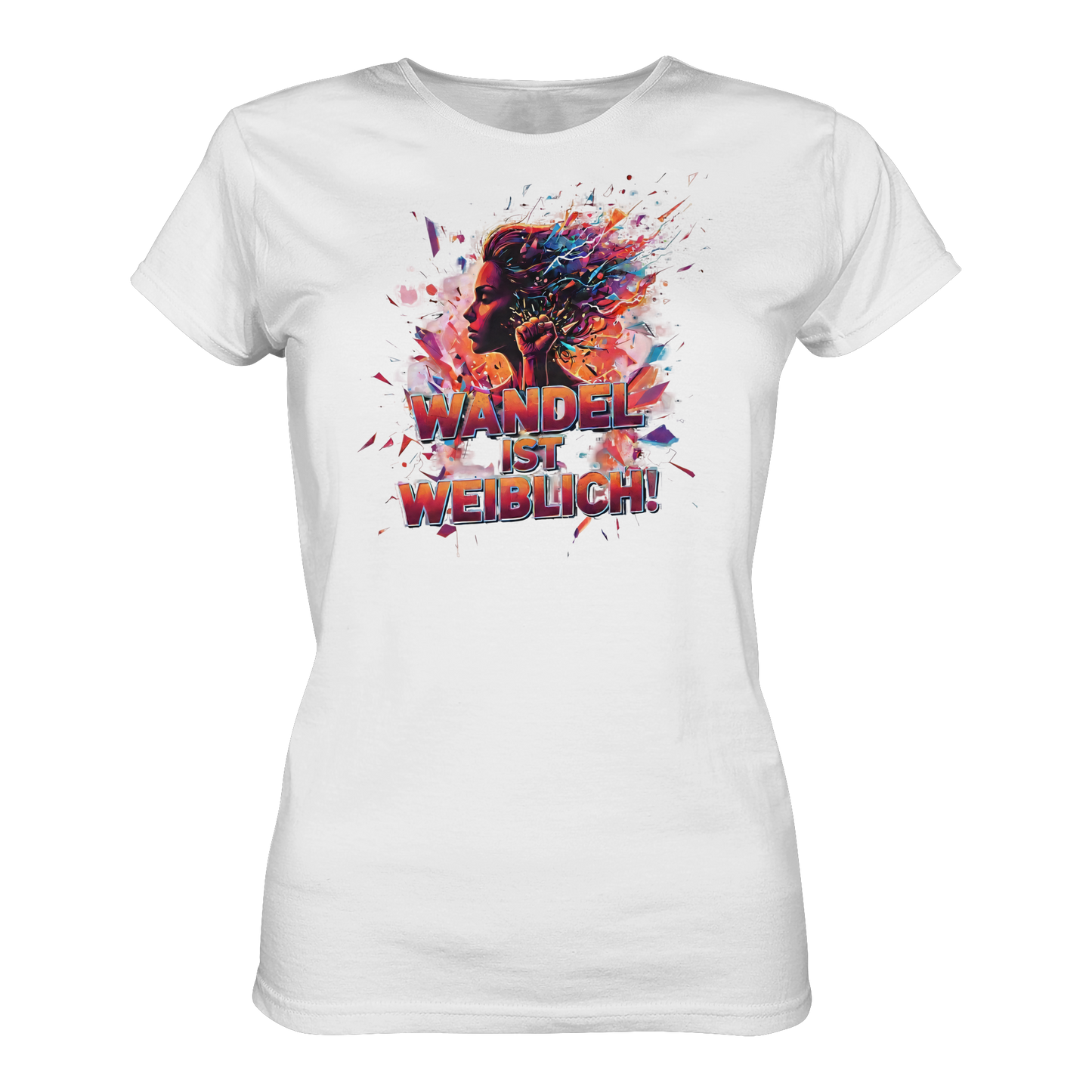Wandel ist weiblich - Feminismus - Ladies Organic Shirt