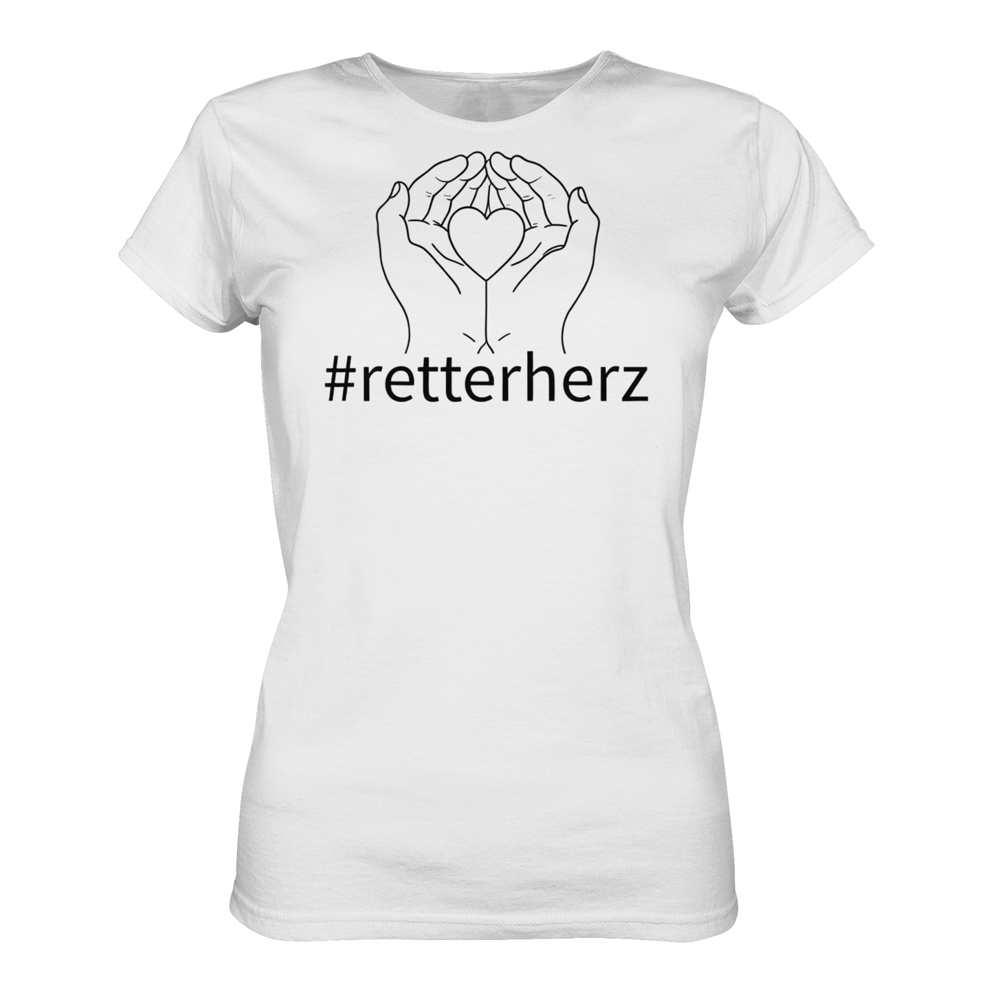 #retterherz - Rettungsdienst - Ladies Organic Shirt
