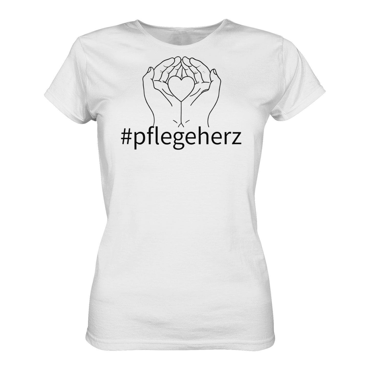#pflegeherz - Pflegekraft - Ladies Organic Shirt