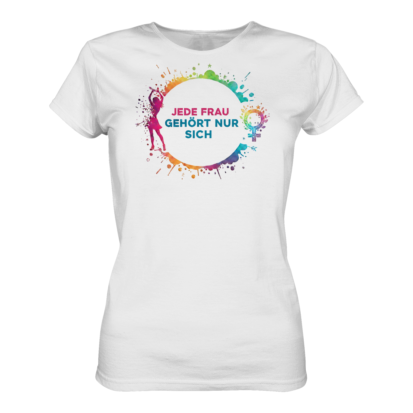 Jede Frau gehört nur sich - Feminismus - Ladies Organic Shirt