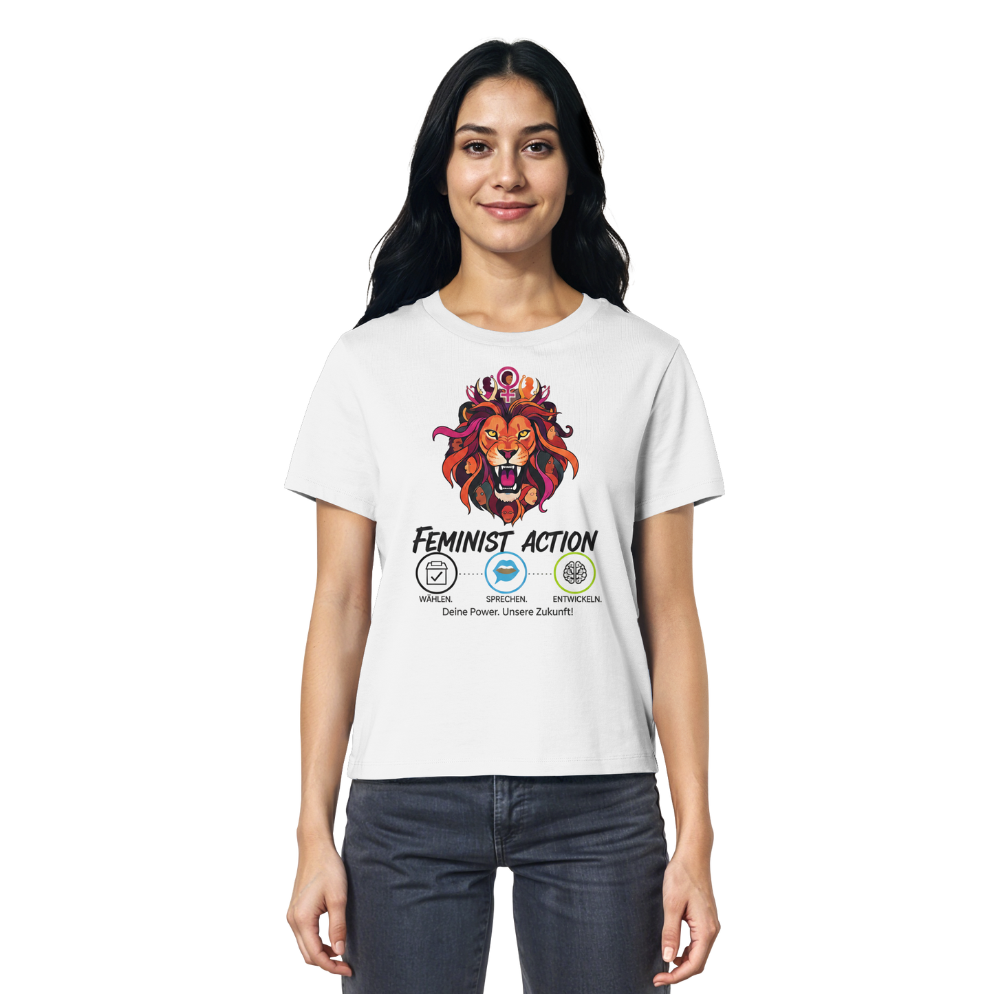 Feminist Action - Feminismus - Ladies Organic Shirt