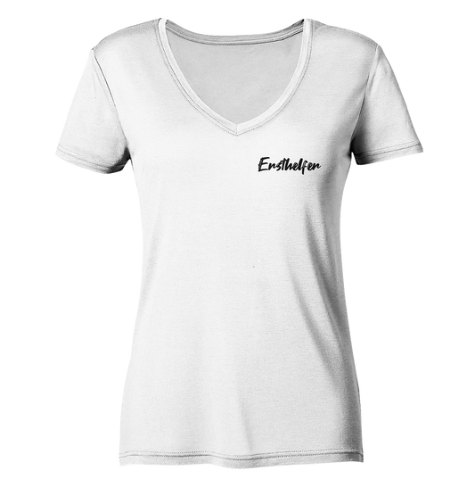 Ersthelfer - Ladies Organic V-Neck Shirt