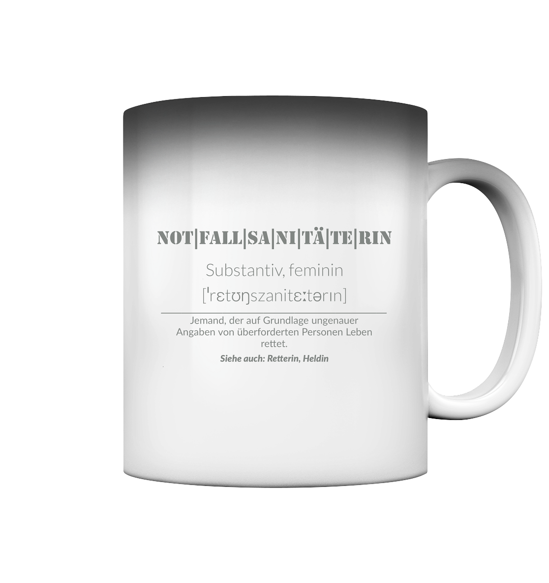 Notfallsanitäterin - Magic Mug