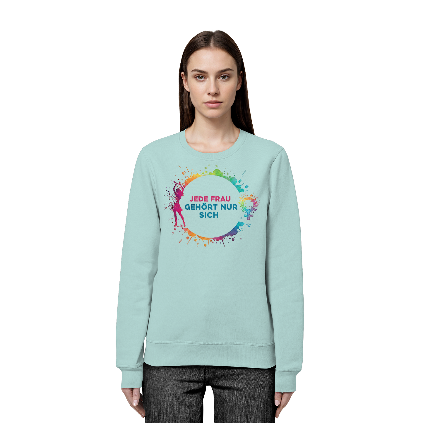 Jede Frau gehört nur sich - Feminismus - Organic Basic Unisex Sweatshirt