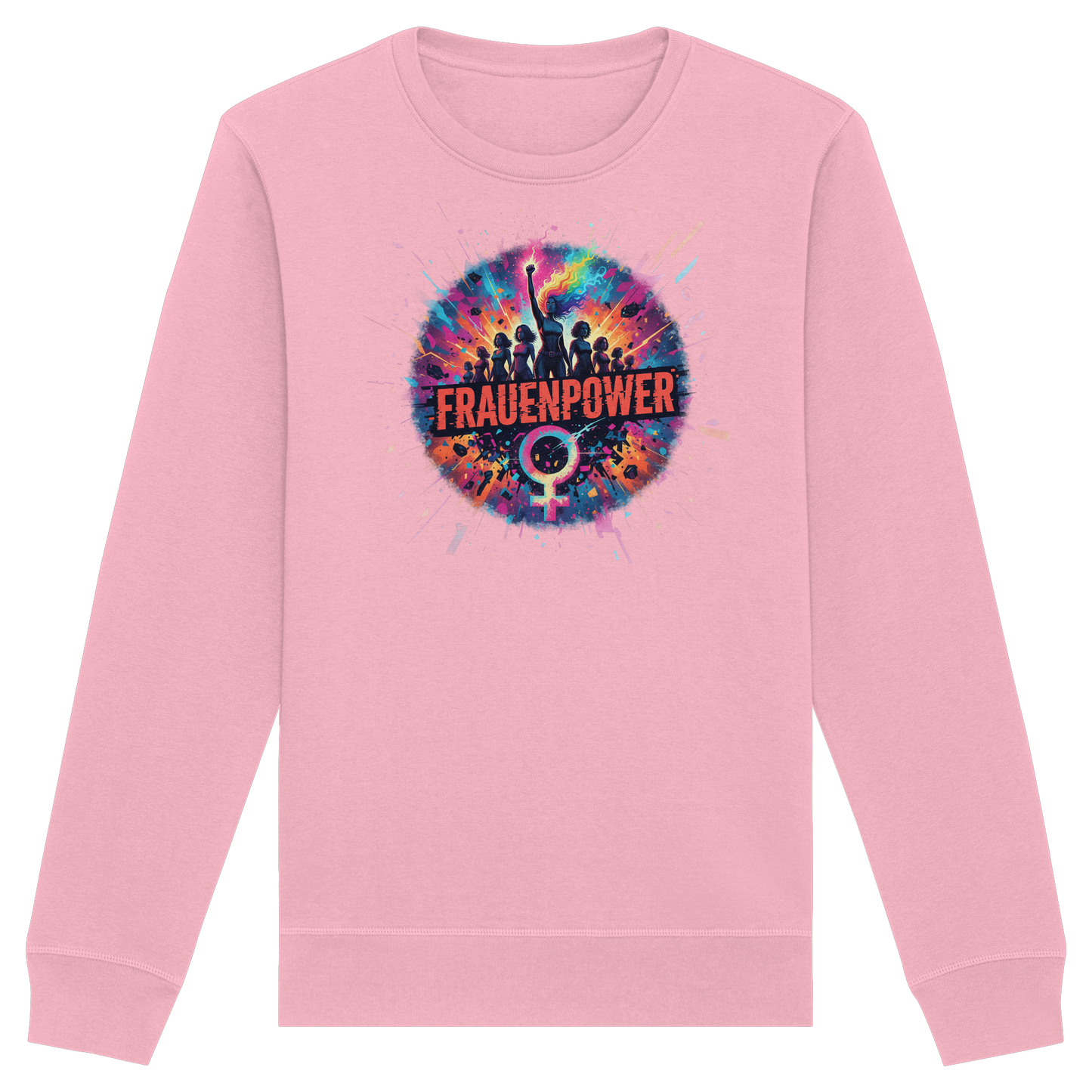 Frauenpower  - Feminismus - Organic Basic Unisex Sweatshirt