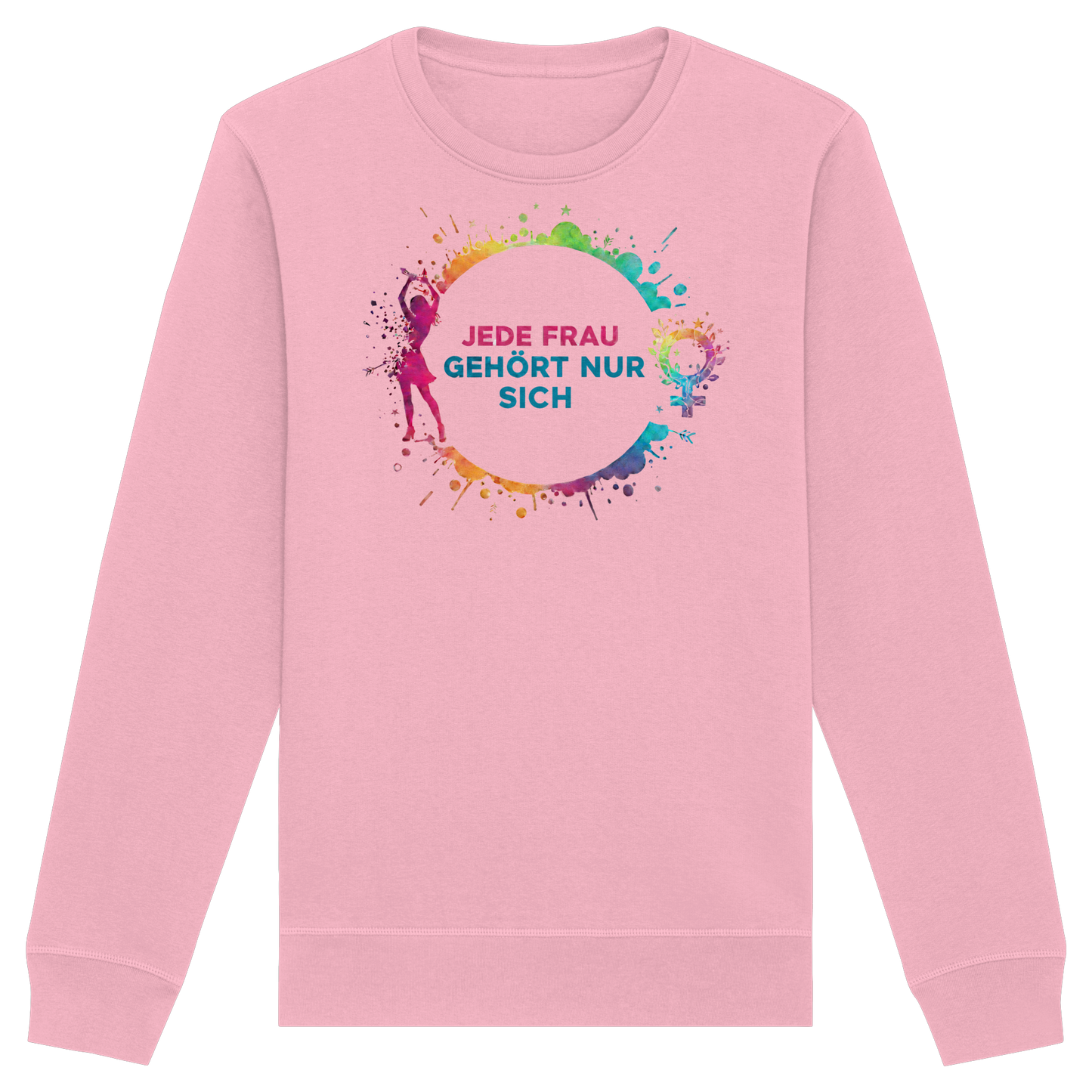 Jede Frau gehört nur sich - Feminismus - Organic Basic Unisex Sweatshirt