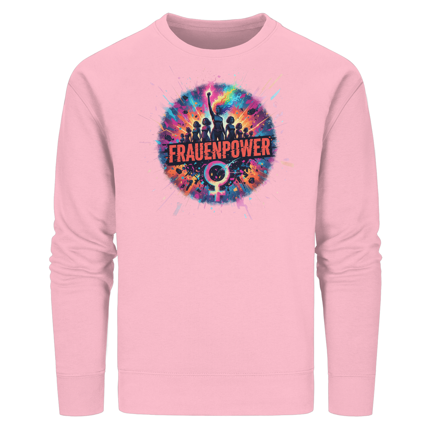 Frauenpower  - Feminismus - Organic Basic Unisex Sweatshirt